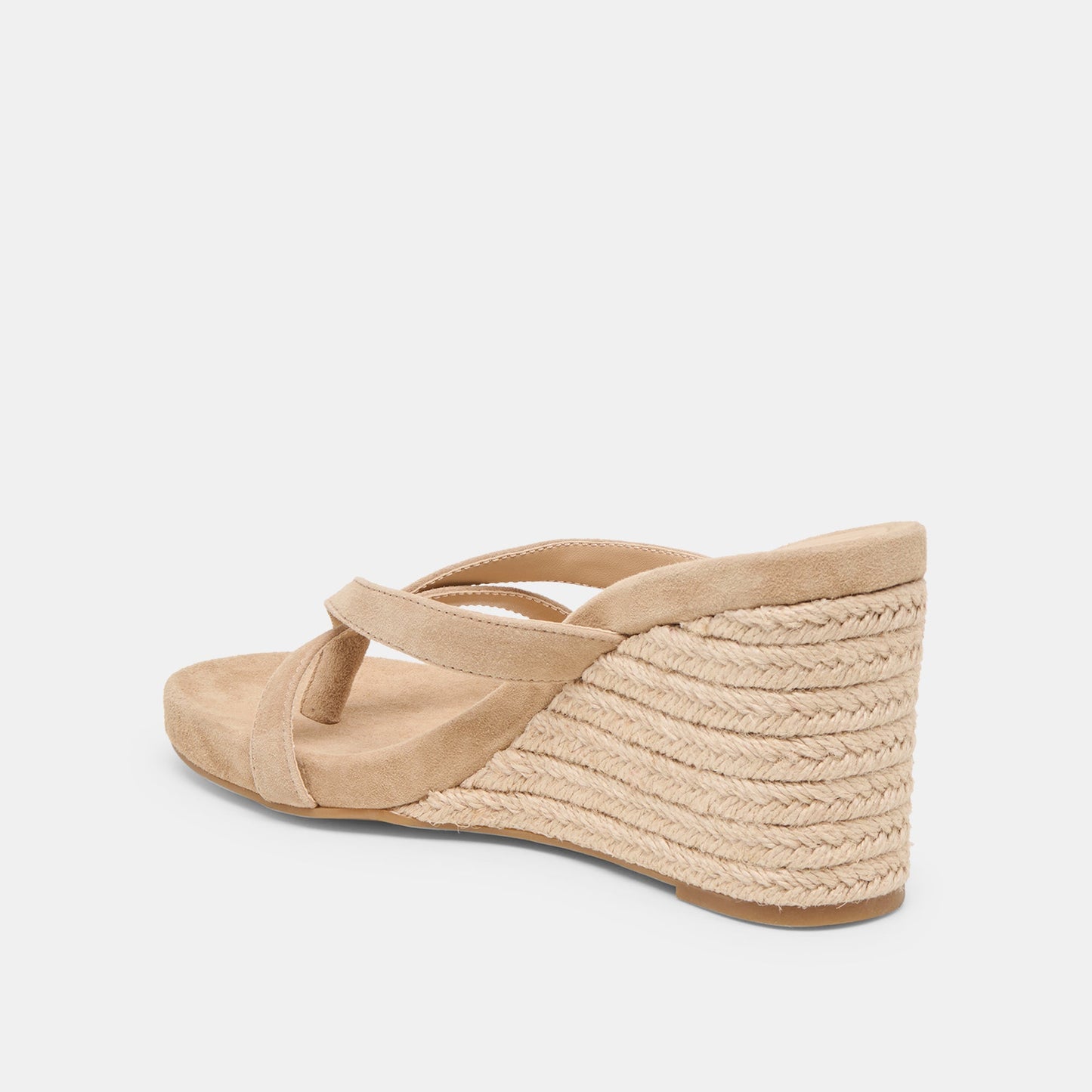 Helan Espadrille Camel Suede Wedges Dolce Vita For sale