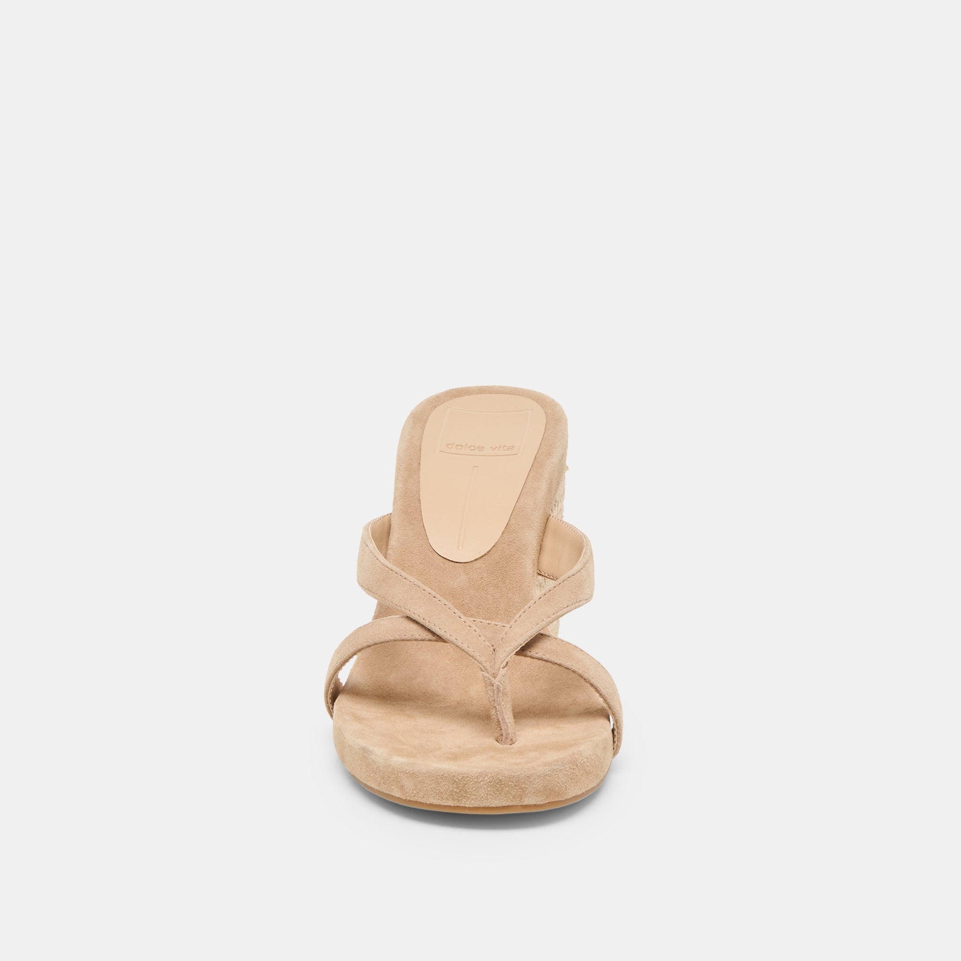 Helan Espadrille Camel Suede Wedges Dolce Vita For sale