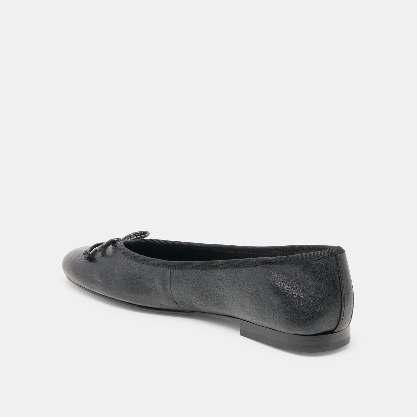 Ritla Black Leather Ballet Flats Dolce Vita Outlet