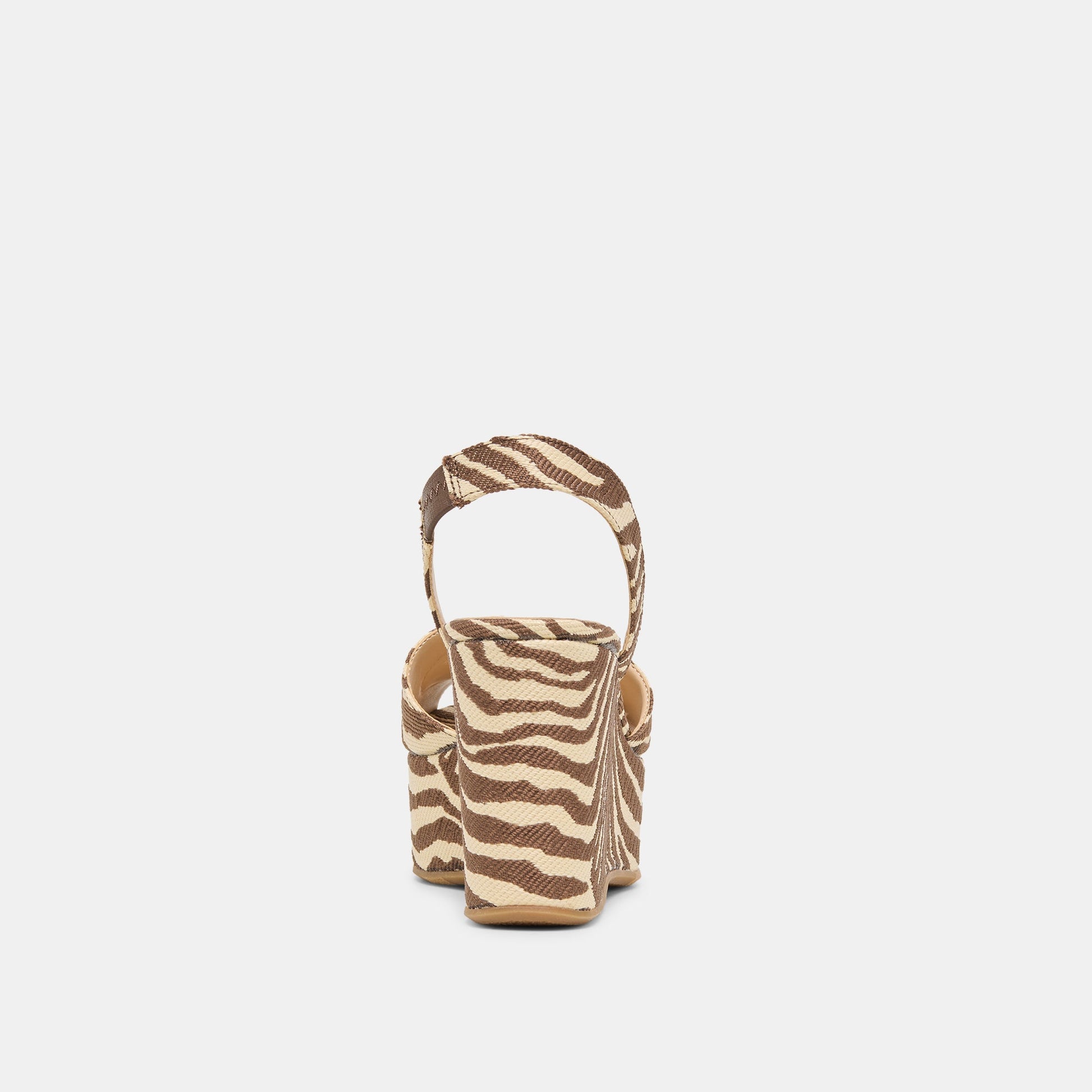 Akera Beige Zebra Raffia Wedges Dolce Vita Discount