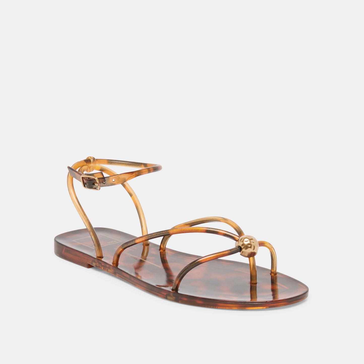 Kenley Vinyl Tortoise Jelly Sandals Dolce Vita us