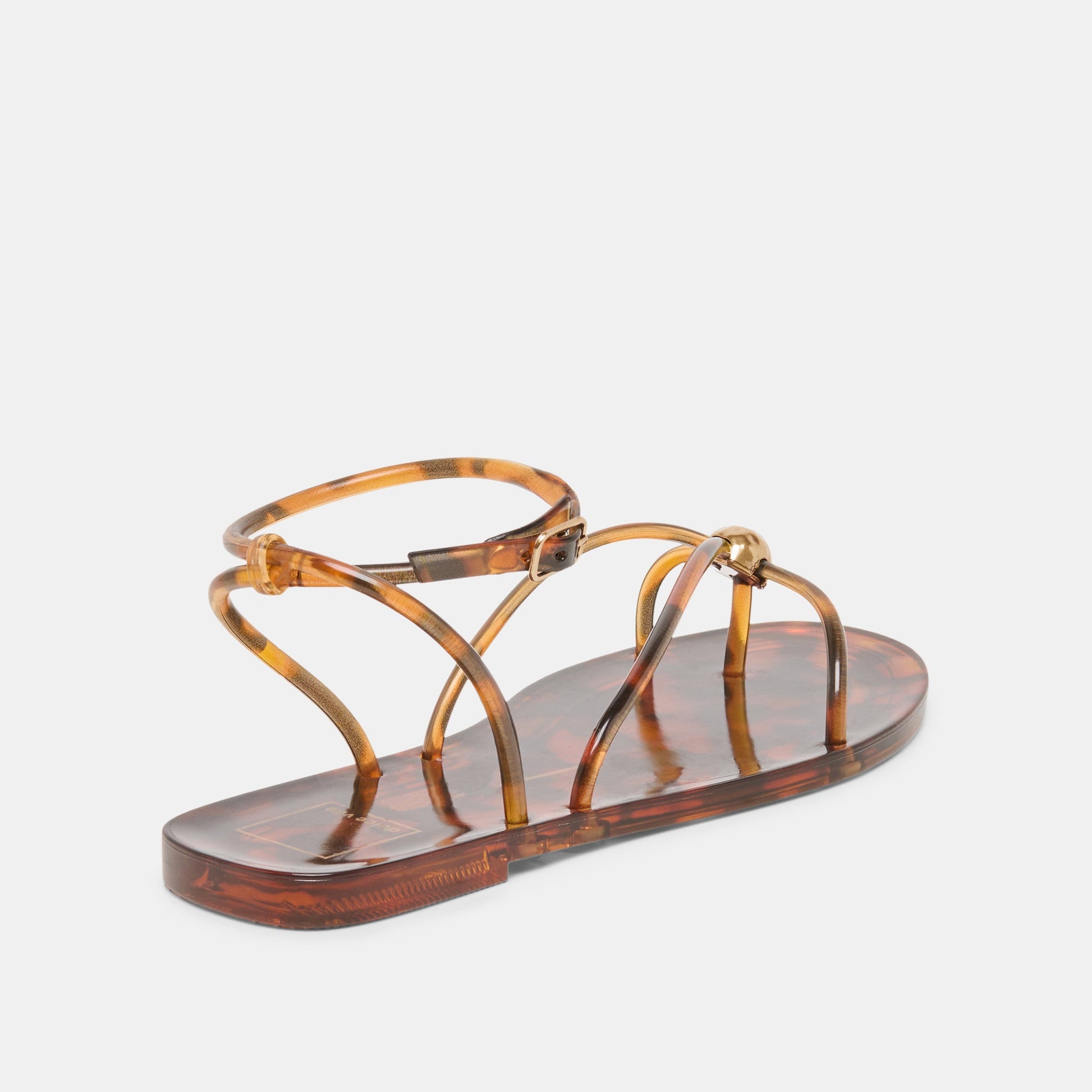 Kenley Vinyl Tortoise Jelly Sandals Dolce Vita us