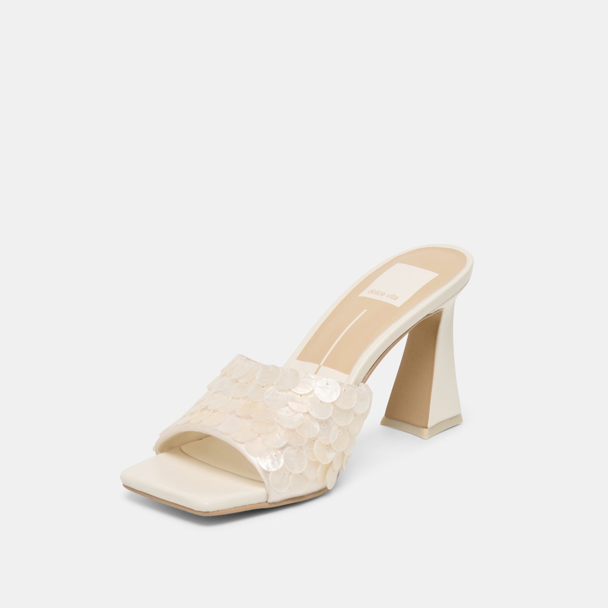 Nandy Confetti Ivory Sequin Heels Dolce Vita Online