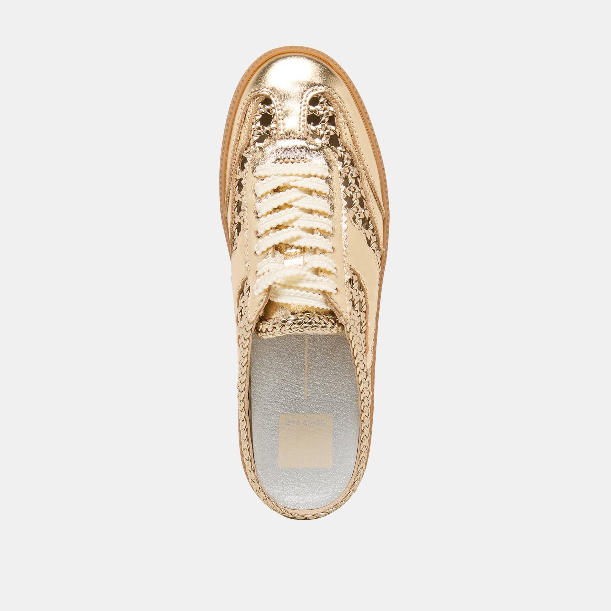 Notice Slide Gold Woven Stella Sneakers Dolce Vita Outlet