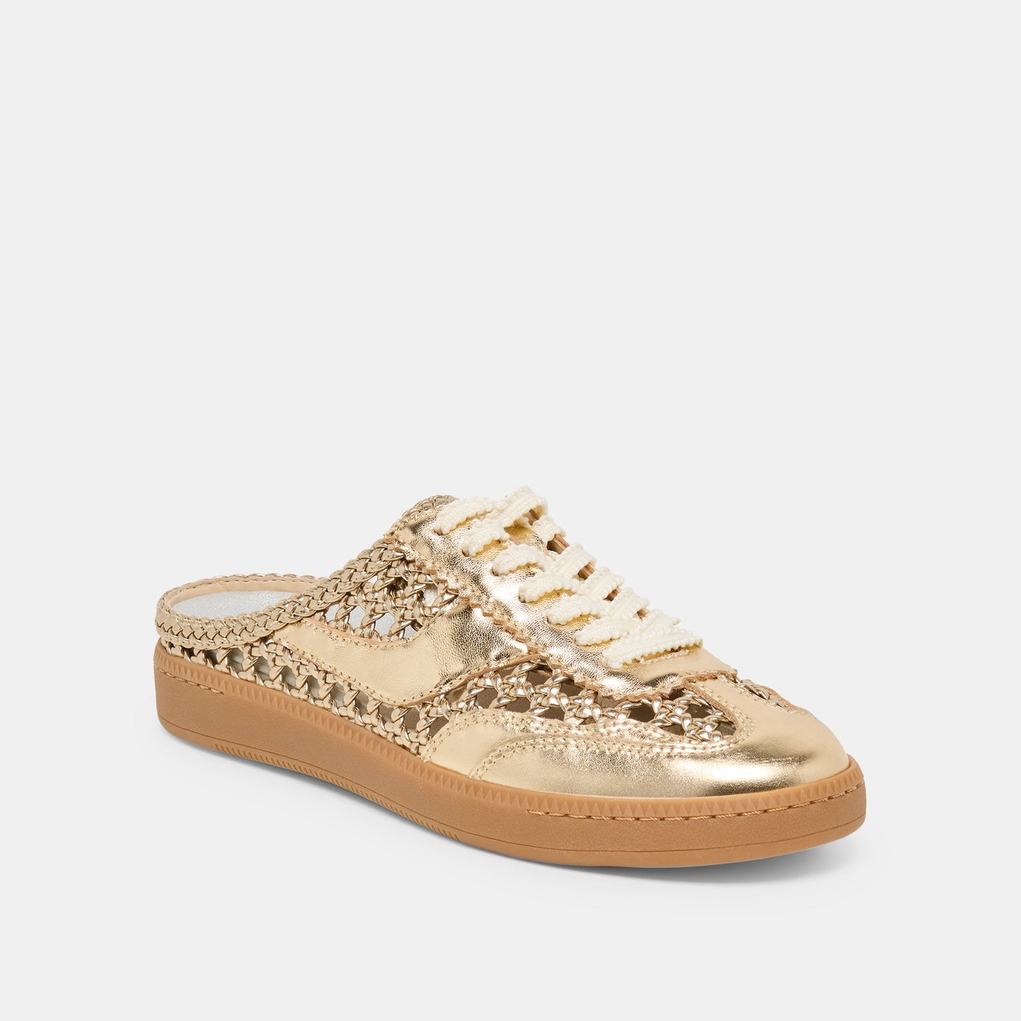 Notice Slide Gold Woven Stella Sneakers Dolce Vita Outlet