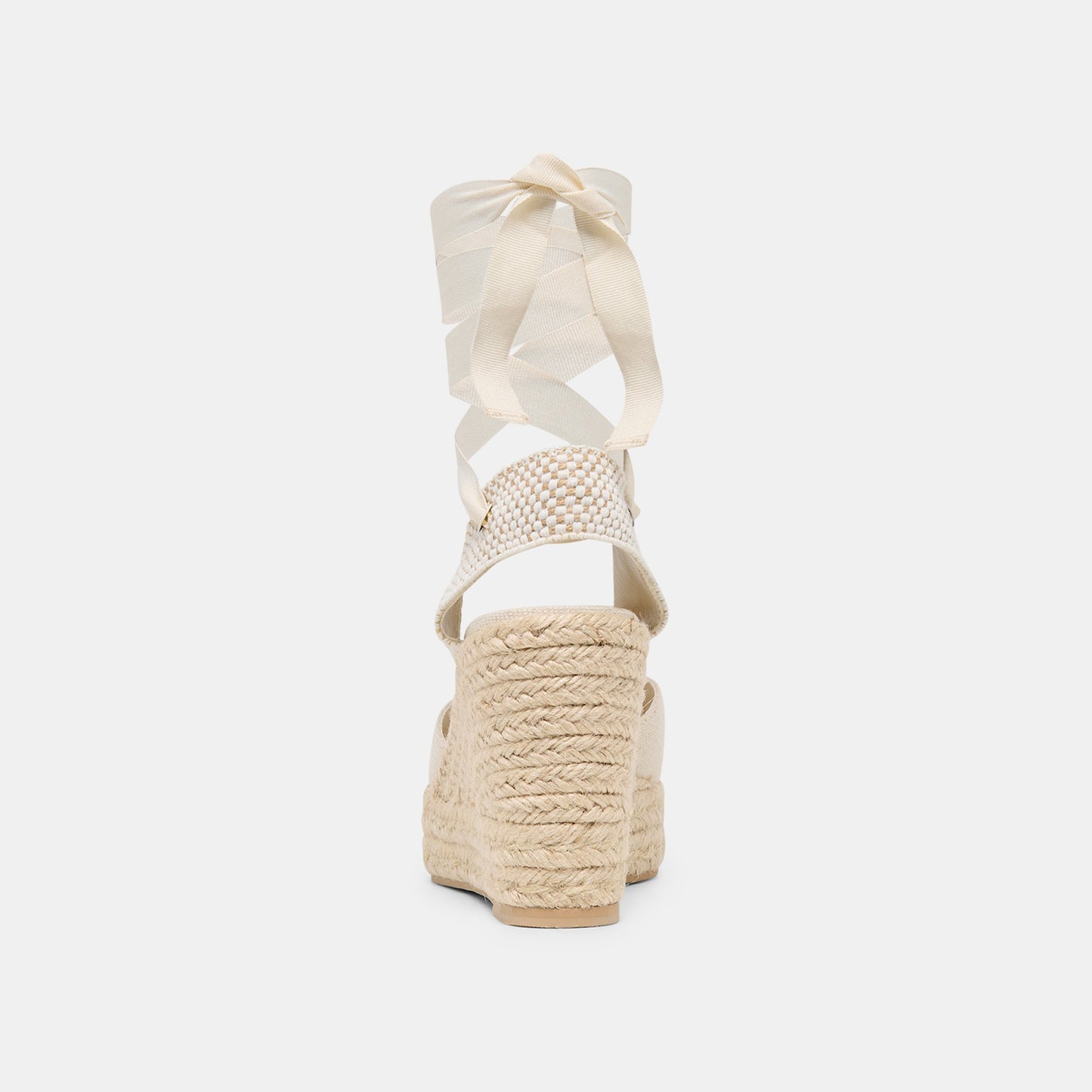Noura Ecru Linen Wedges Dolce Vita On sale