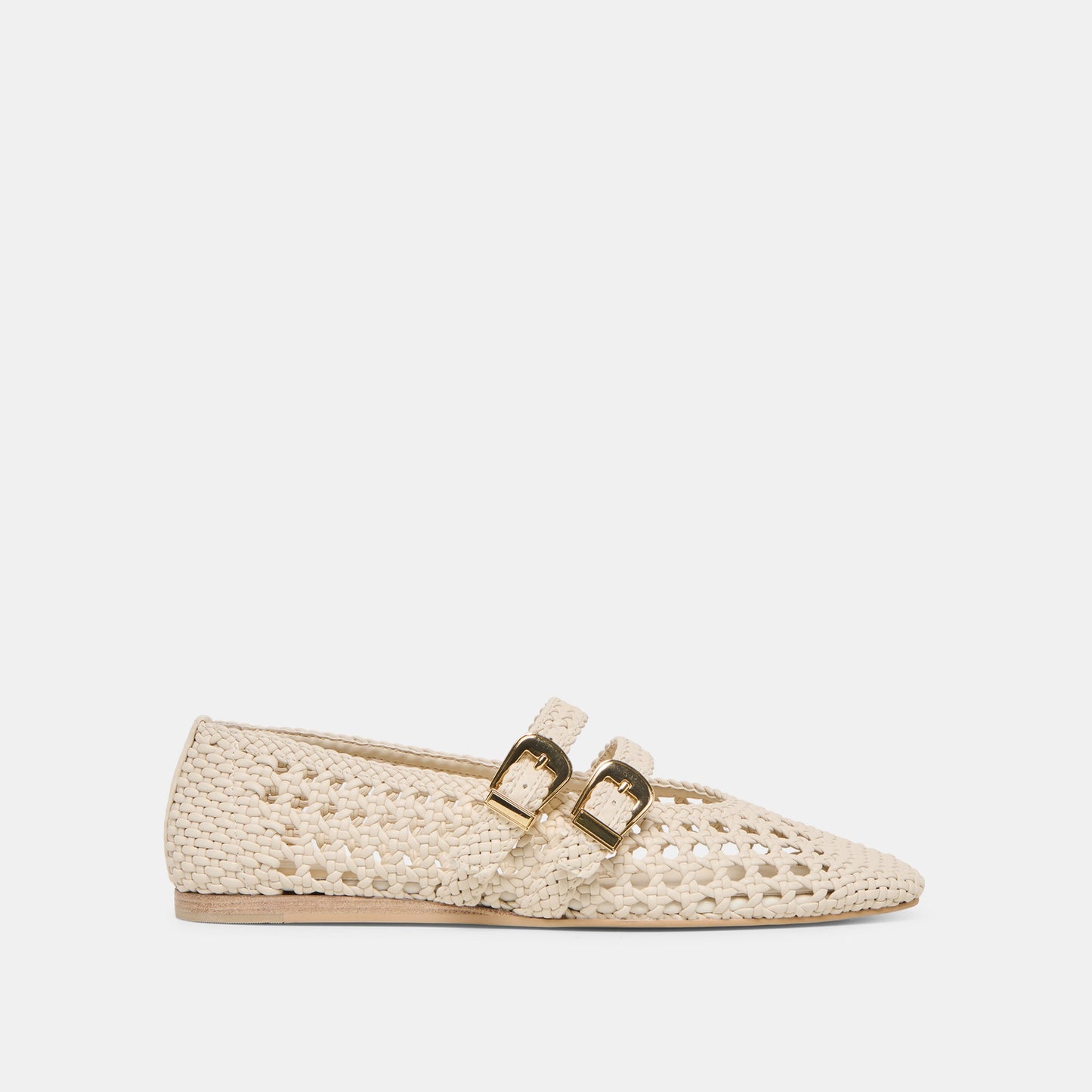 Baylee Creme Woven Stella Ballet Flats Dolce Vita For sale