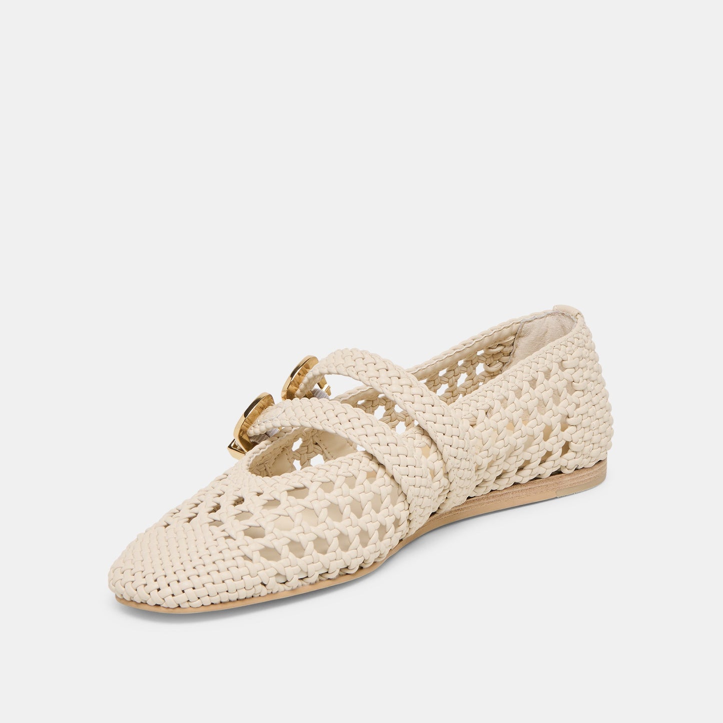 Baylee Creme Woven Stella Ballet Flats Dolce Vita For sale