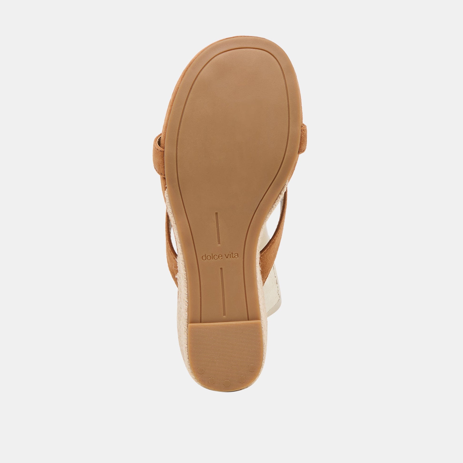 Helan Espadrille Brown Suede Wedges Dolce Vita us