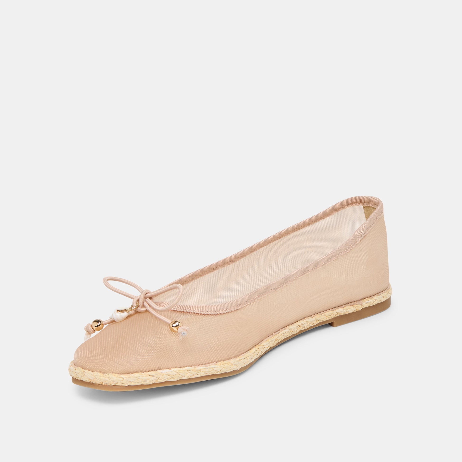 Tianna Mesh Blush Mesh Ballet Flats Dolce Vita New