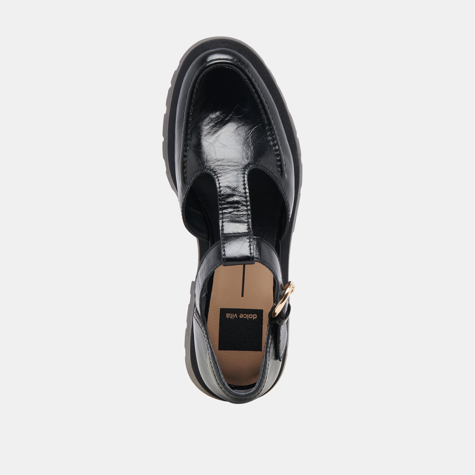 EMILIO FLATS MIDNIGHT CRINKLE PATENT LEATHER
 – Dolce Vita Dolce Vita Discount