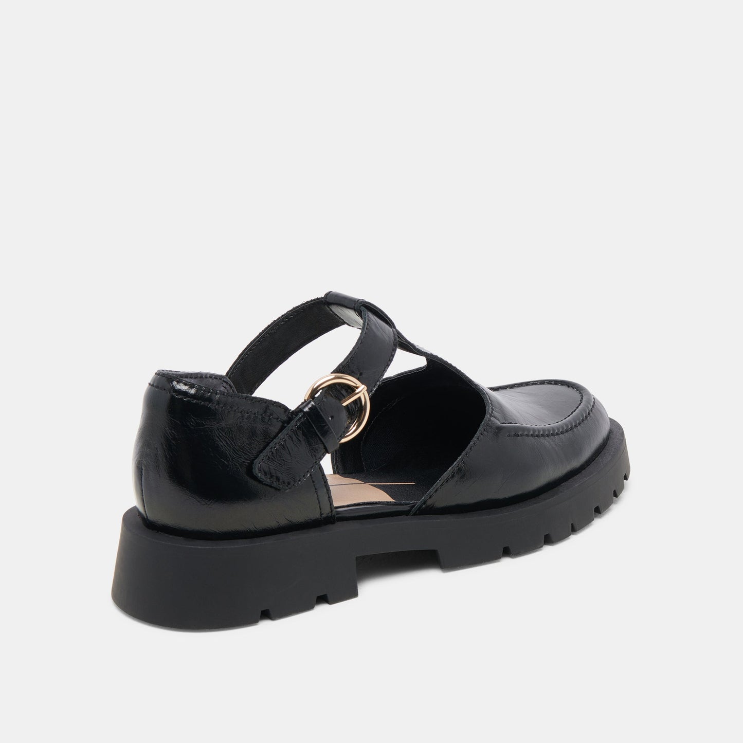 EMILIO FLATS MIDNIGHT CRINKLE PATENT LEATHER
 – Dolce Vita Dolce Vita Discount