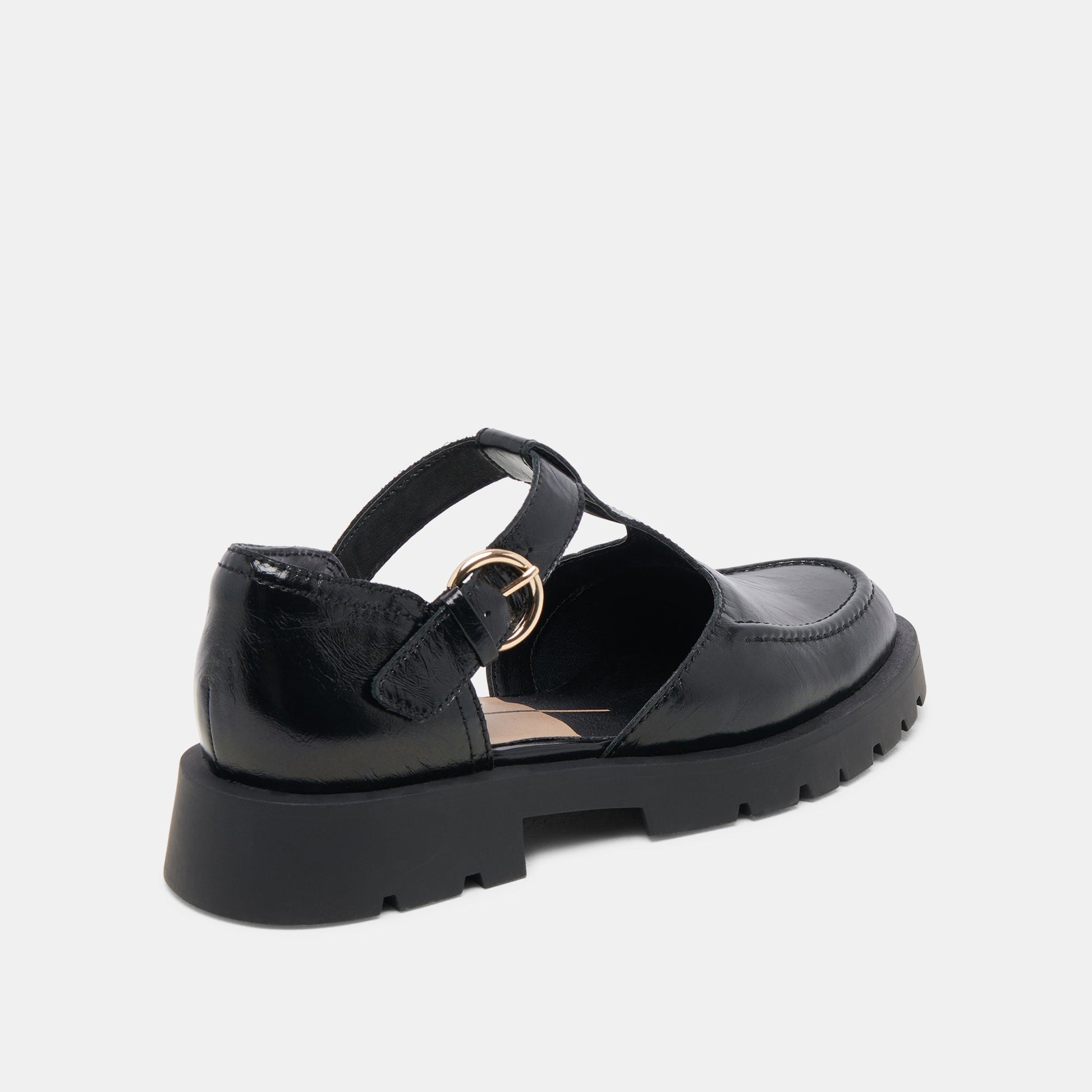 EMILIO FLATS MIDNIGHT CRINKLE PATENT LEATHER
 – Dolce Vita Dolce Vita Discount