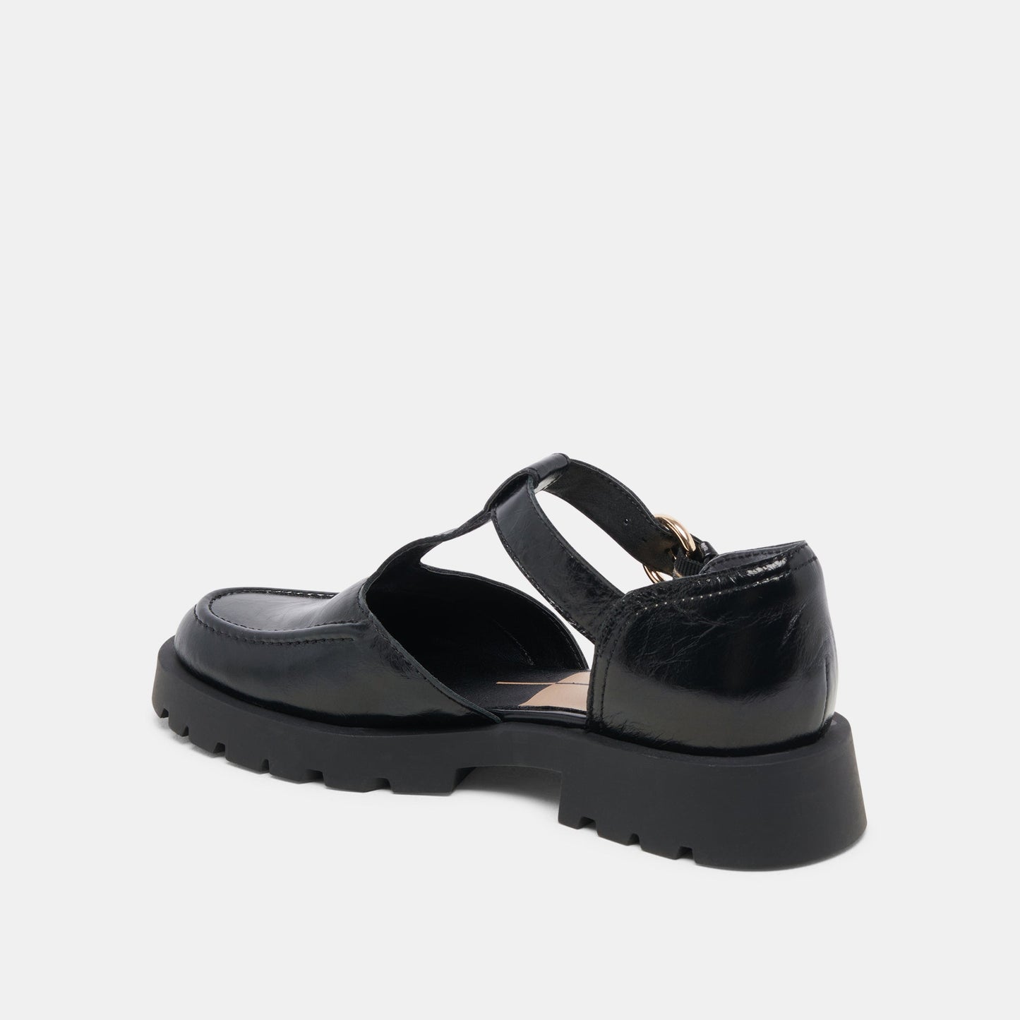 EMILIO FLATS MIDNIGHT CRINKLE PATENT LEATHER
 – Dolce Vita Dolce Vita Discount