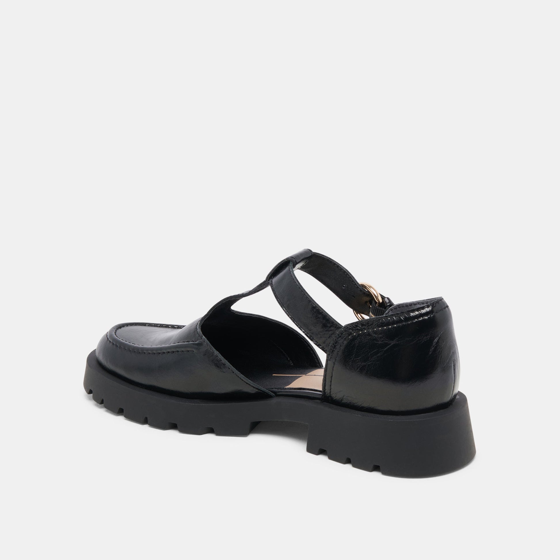 EMILIO FLATS MIDNIGHT CRINKLE PATENT LEATHER
 – Dolce Vita Dolce Vita Discount