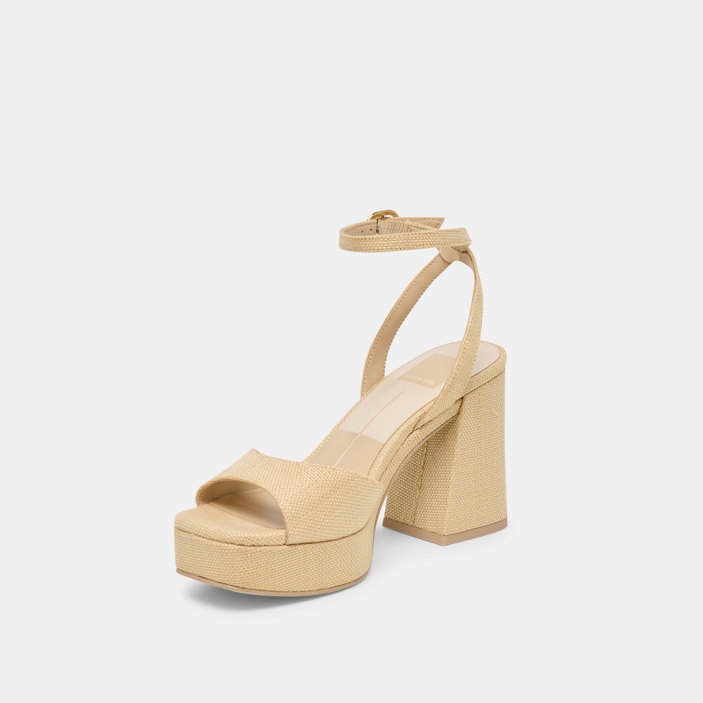 Felica Natural Raffia Heels Dolce Vita Online