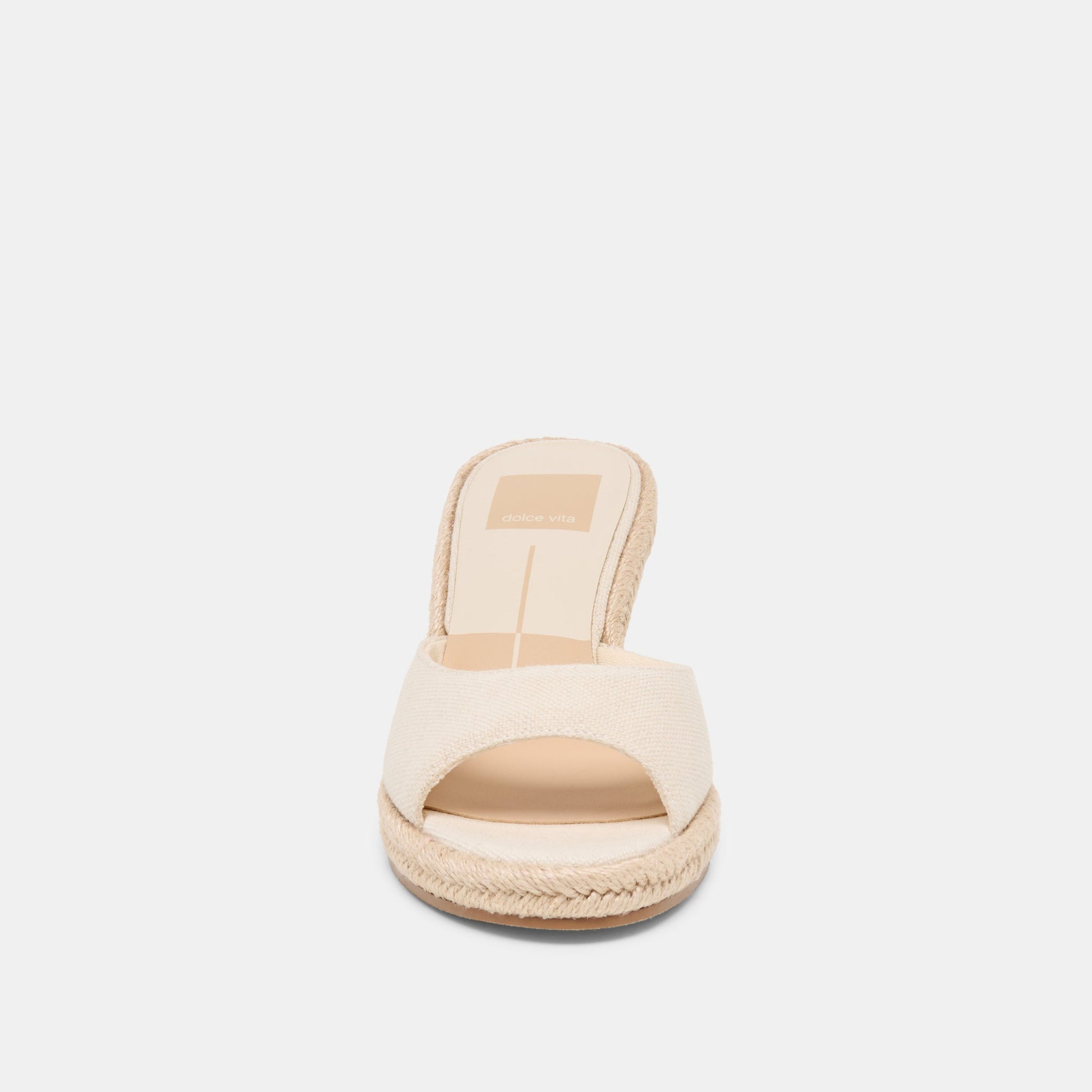 Vaya Ecru Linen Wedges Dolce Vita On sale