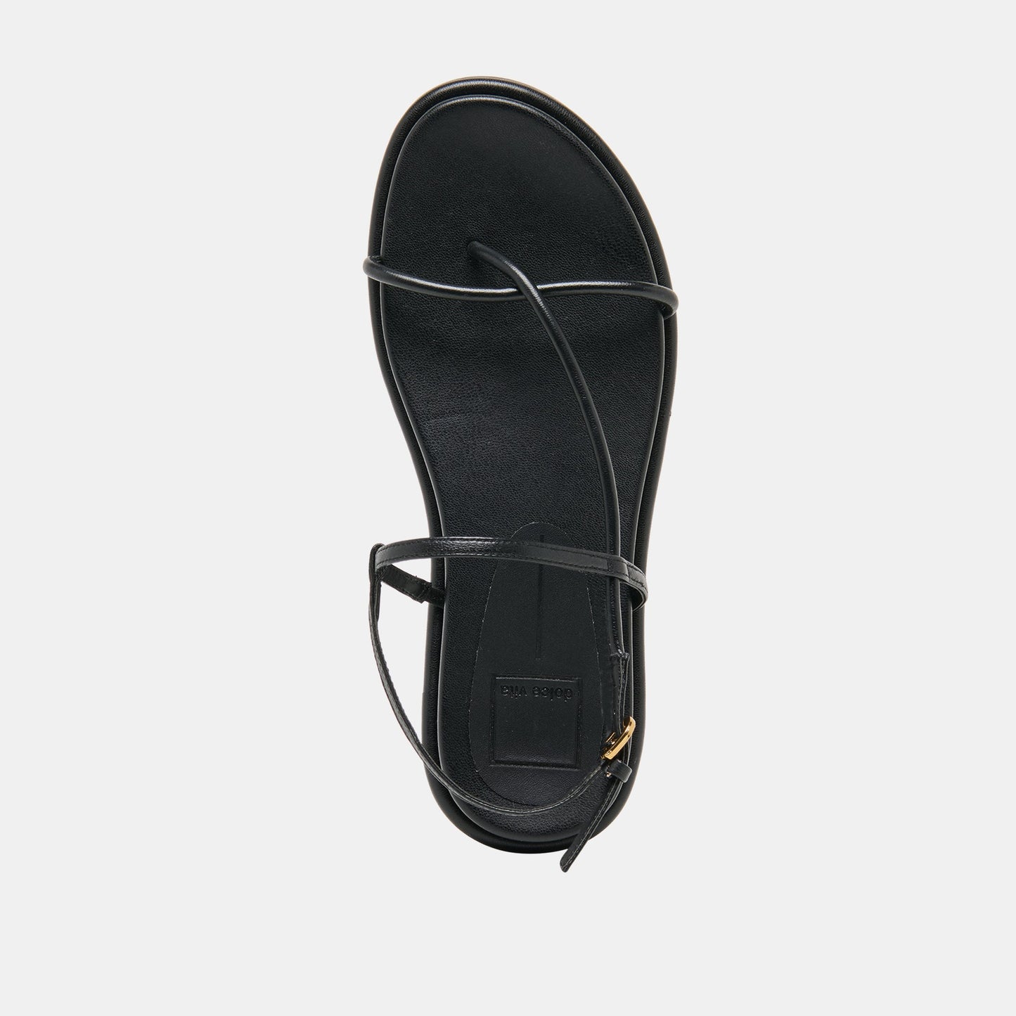 Dom Black Leather Sandals Dolce Vita Discount