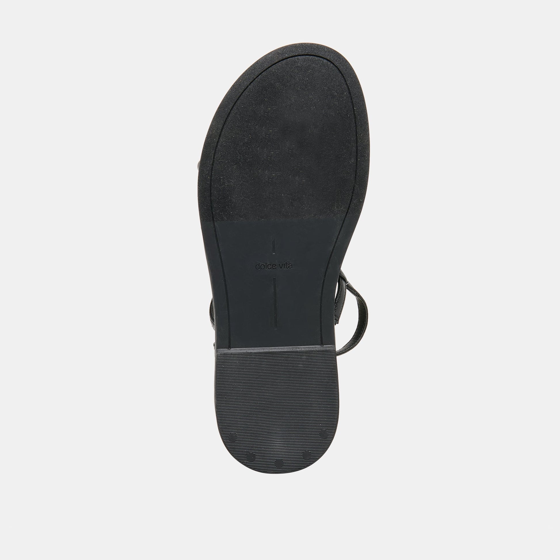 Dom Black Leather Sandals Dolce Vita Discount