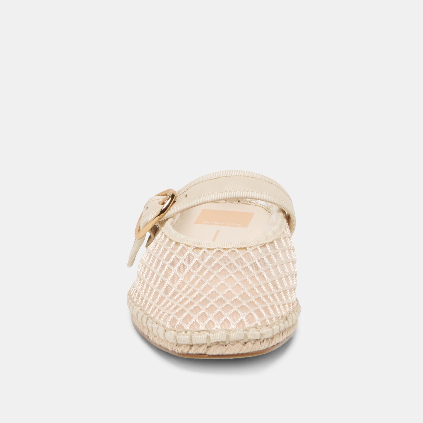 Milie Ecru Woven Mesh Flats Dolce Vita For sale