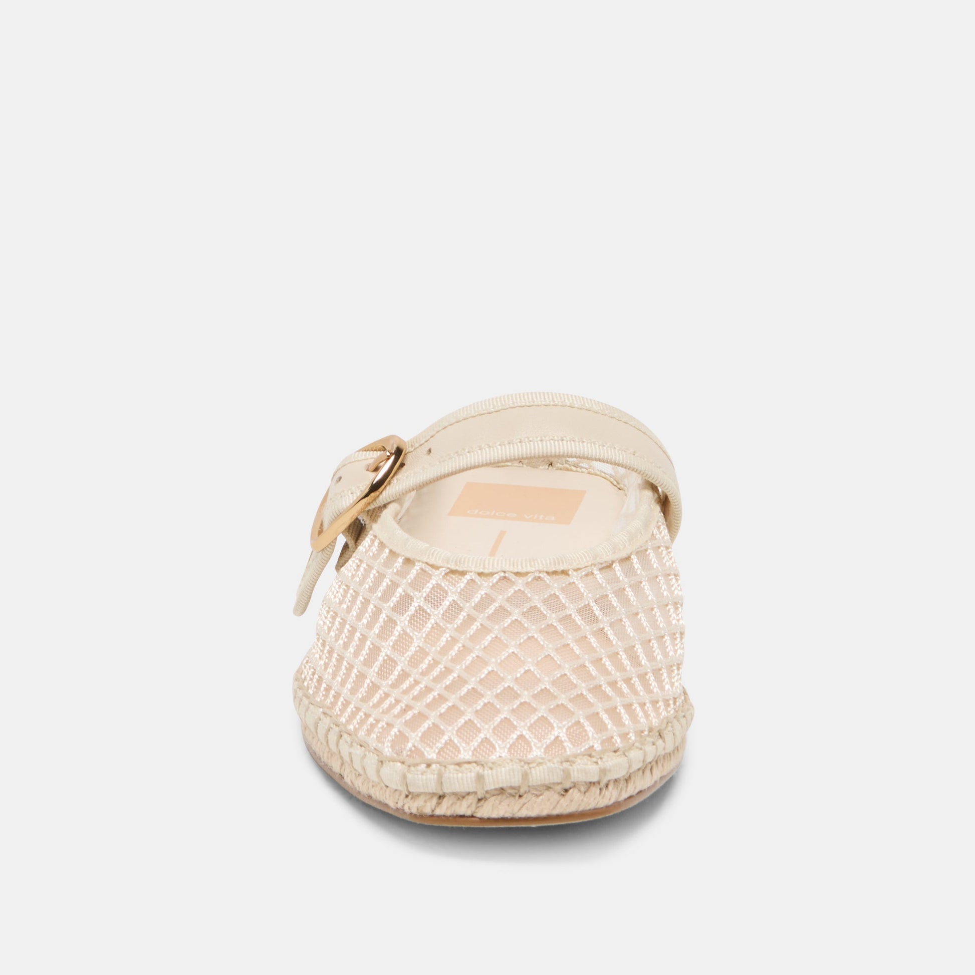 Milie Ecru Woven Mesh Flats Dolce Vita For sale