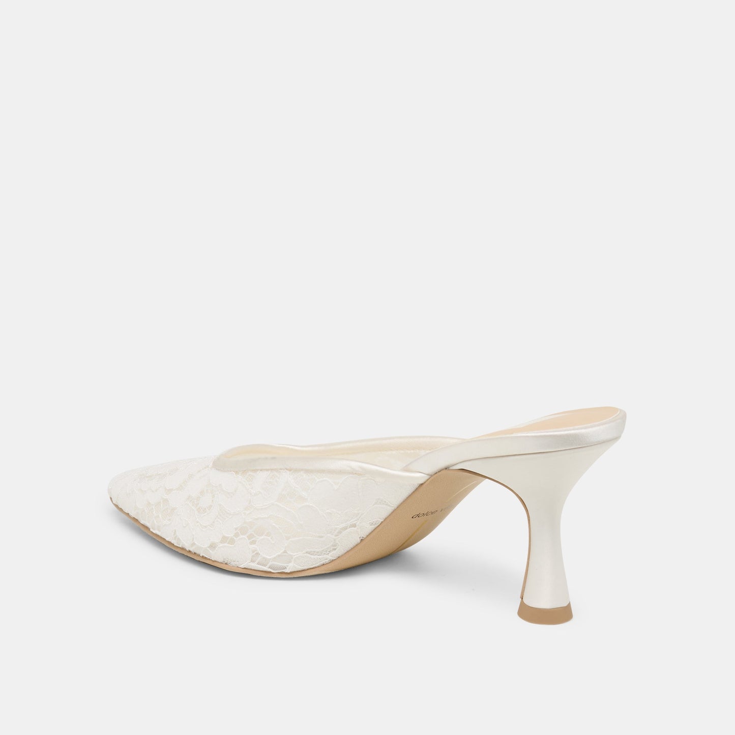Cleo High True White Lace Heels Dolce Vita New