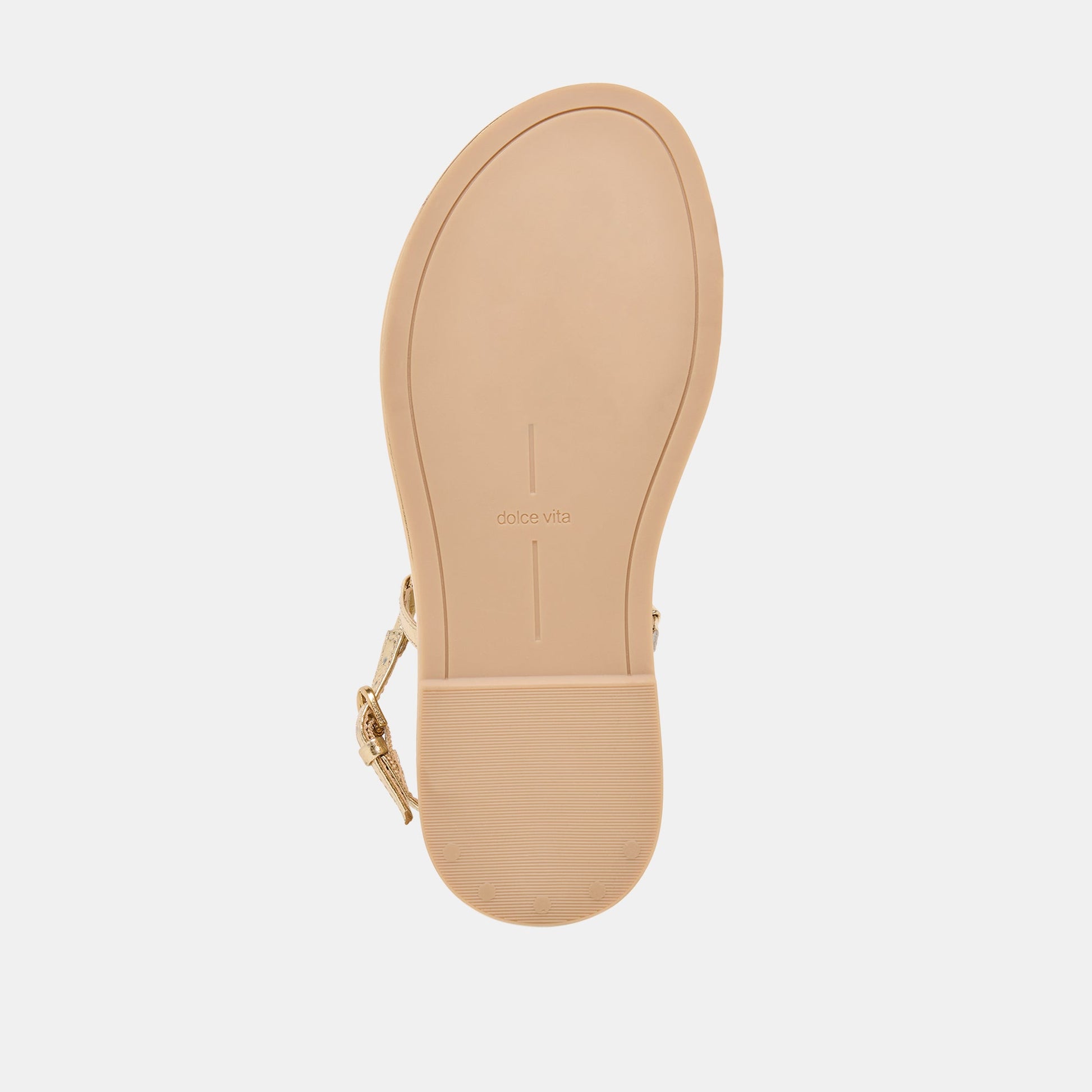Dom Gold Distressed Leather Sandals Dolce Vita Discount