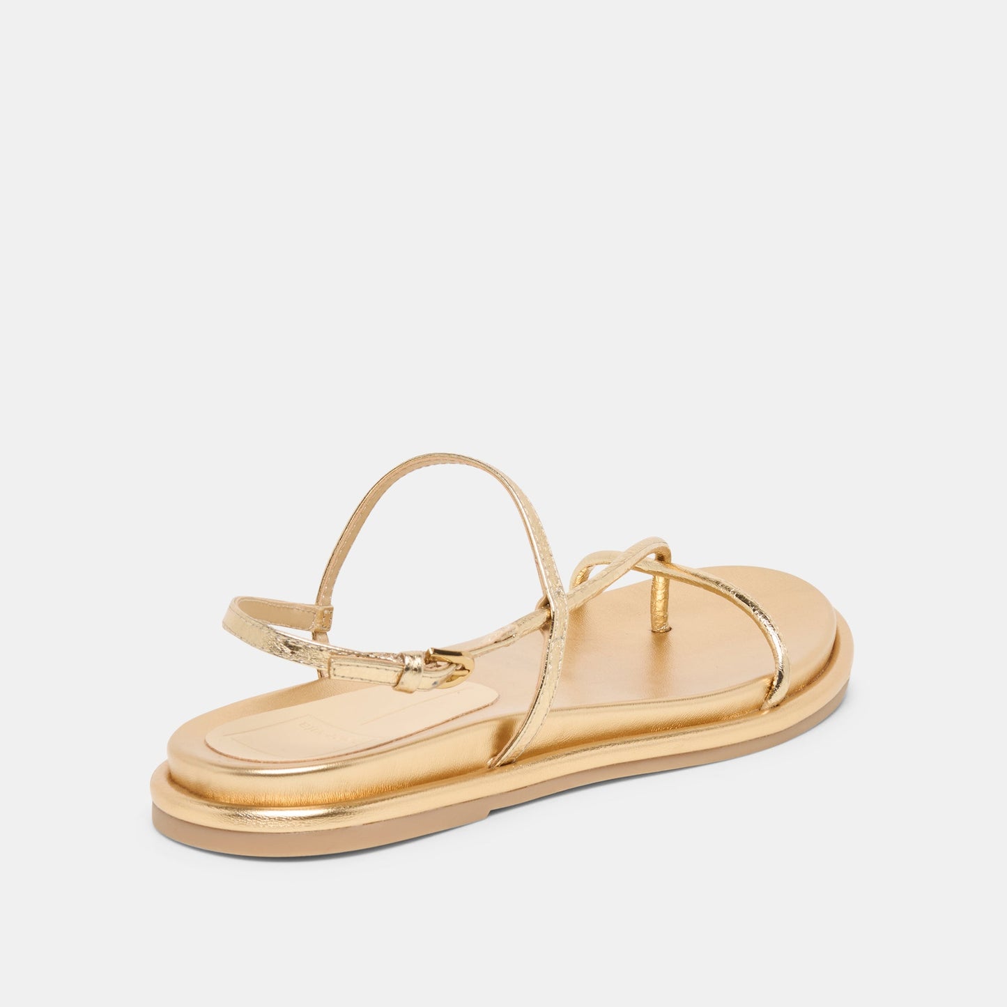 Dom Gold Distressed Leather Sandals Dolce Vita Discount