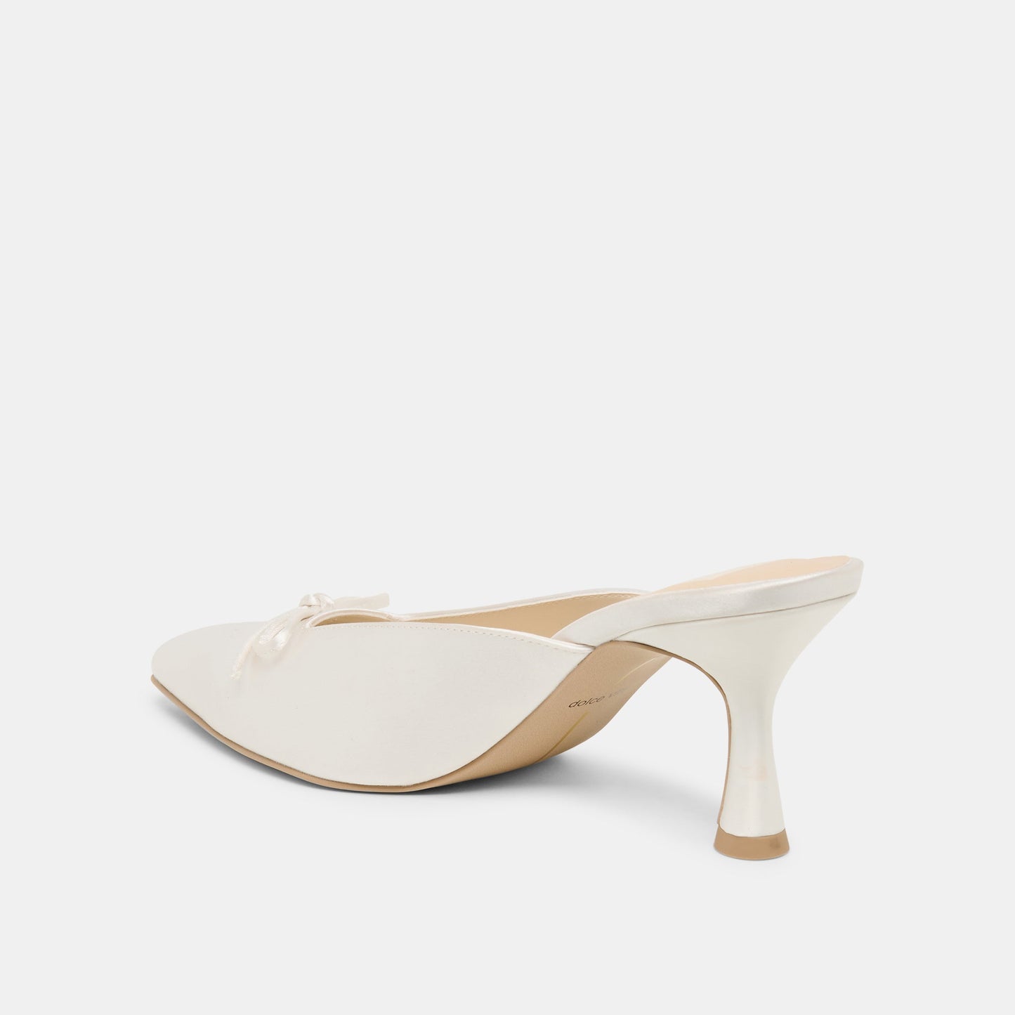 Cleo High Off White Satin Heels Dolce Vita Sale