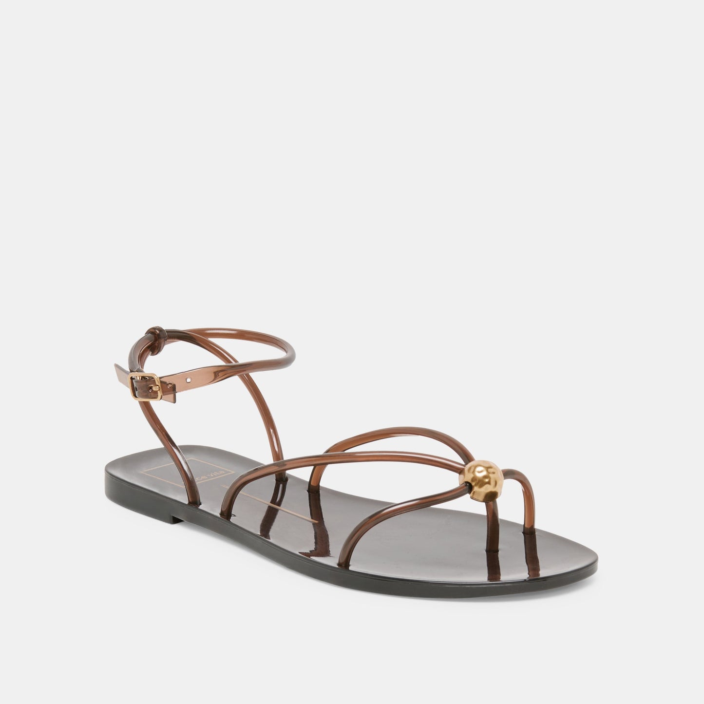 Kenley Vinyl Chocolate Jelly Sandals Dolce Vita For sale