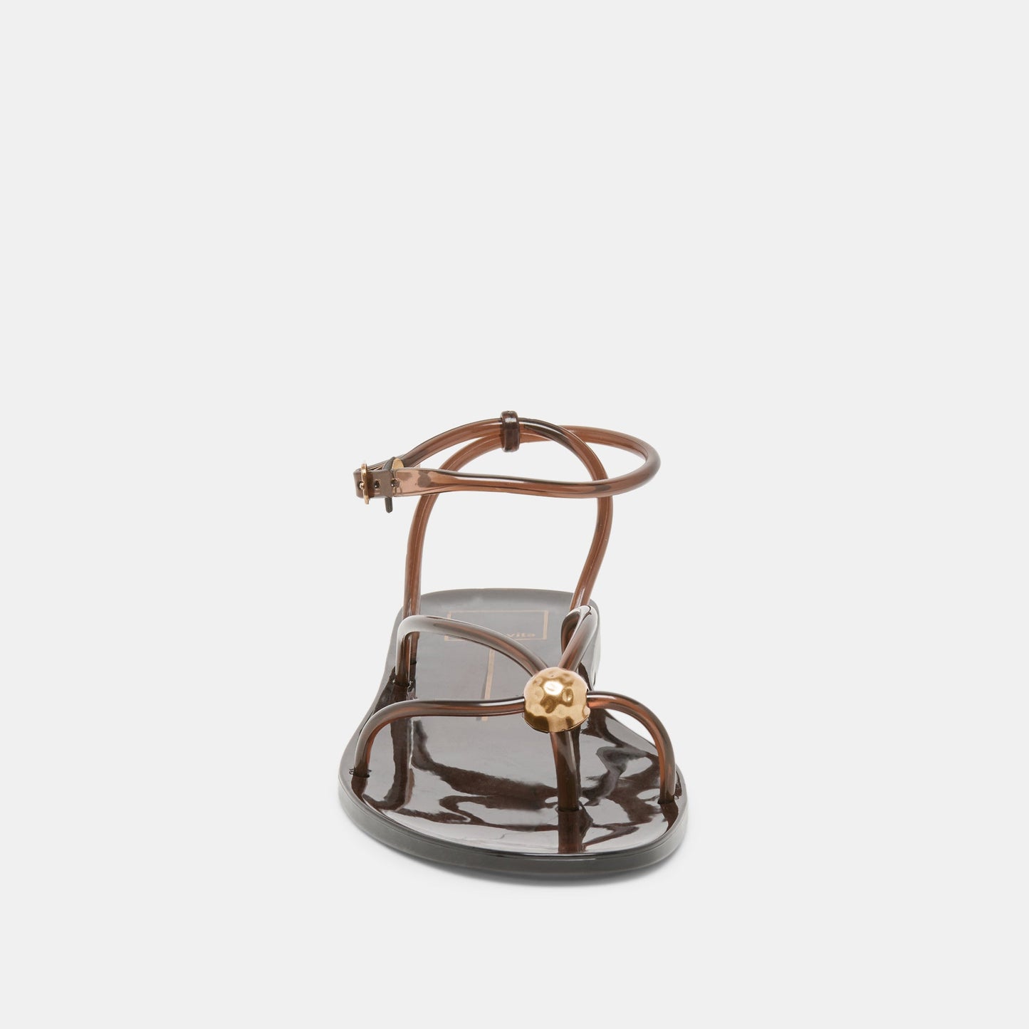 Kenley Vinyl Chocolate Jelly Sandals Dolce Vita For sale