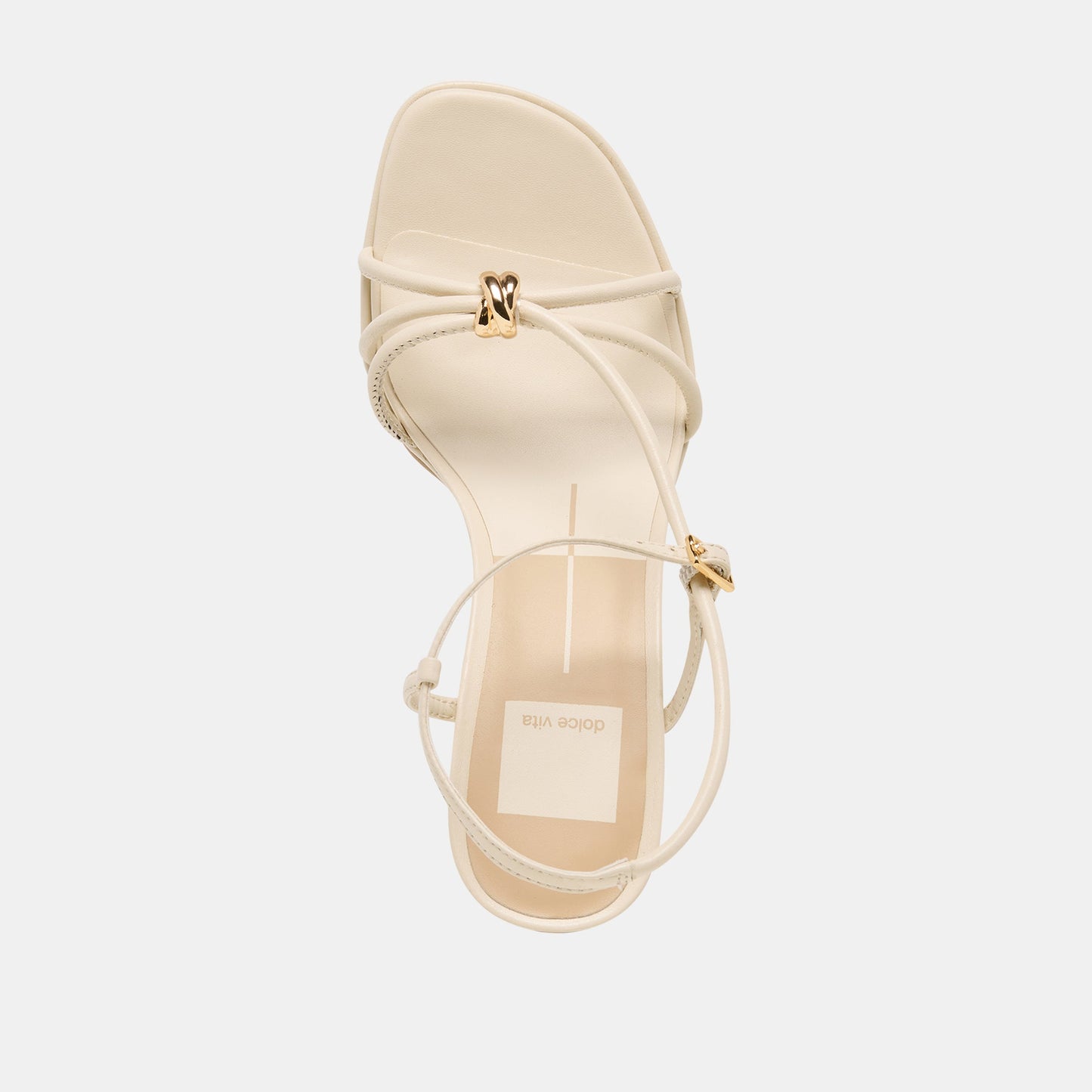 Odete Creme Leather Heels Dolce Vita us