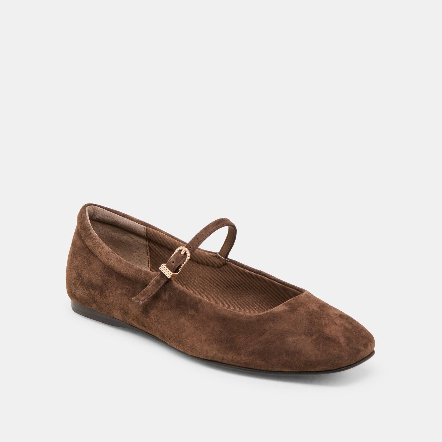 Reyes Dk Brown Suede Ballet Flats Dolce Vita Online