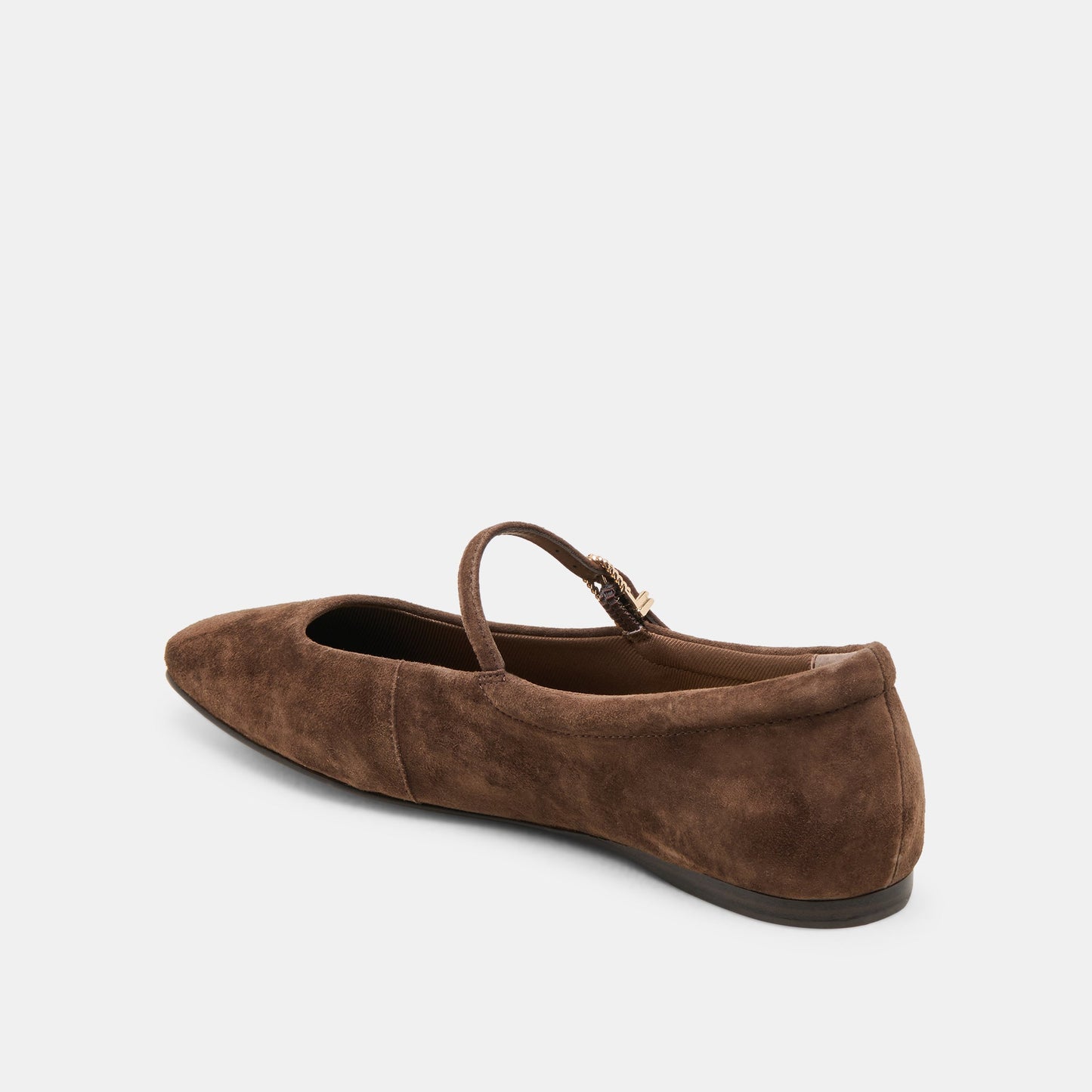 Reyes Dk Brown Suede Ballet Flats Dolce Vita Online
