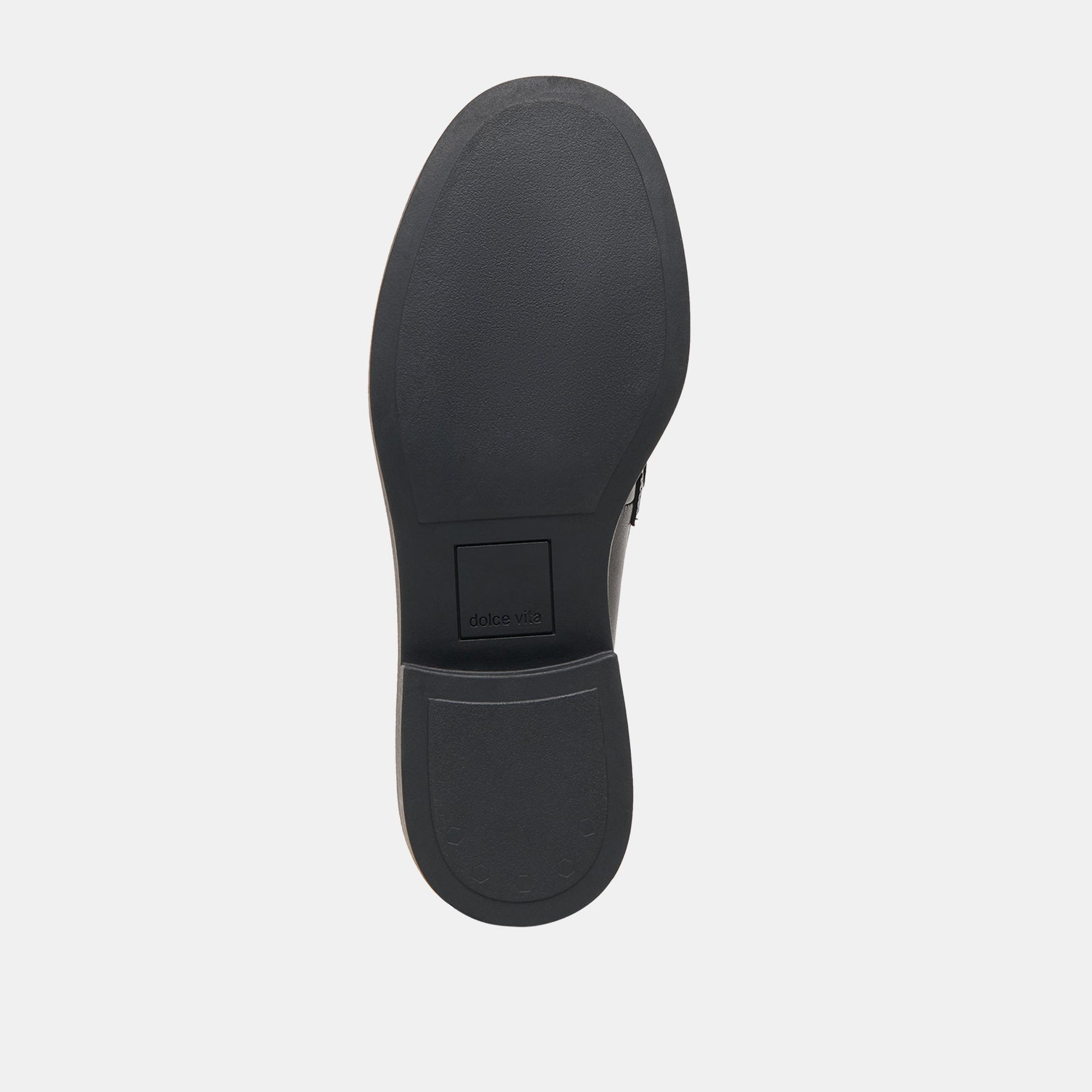 Tiggy Black Leather Loafers Dolce Vita Outlet