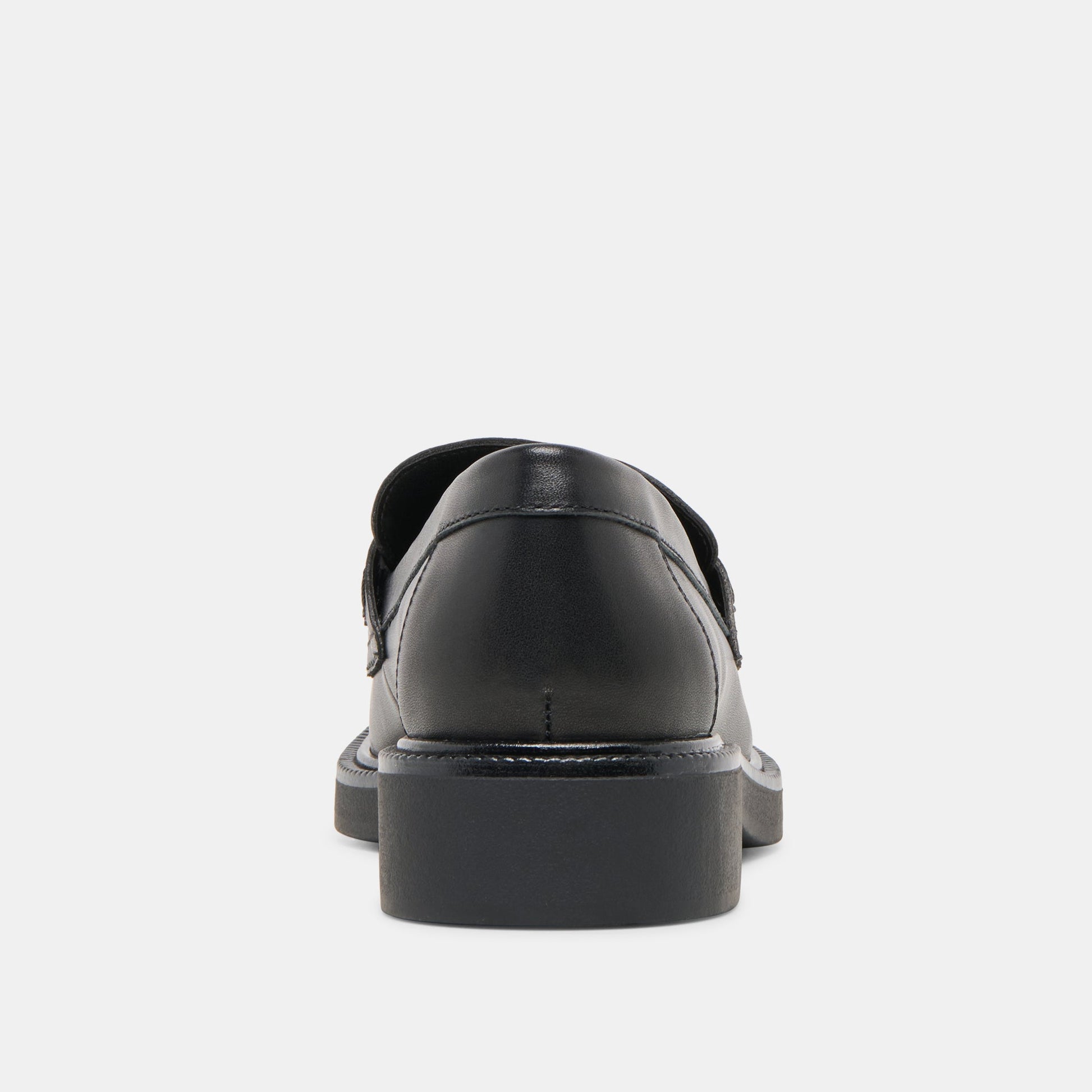 Tiggy Black Leather Loafers Dolce Vita Outlet