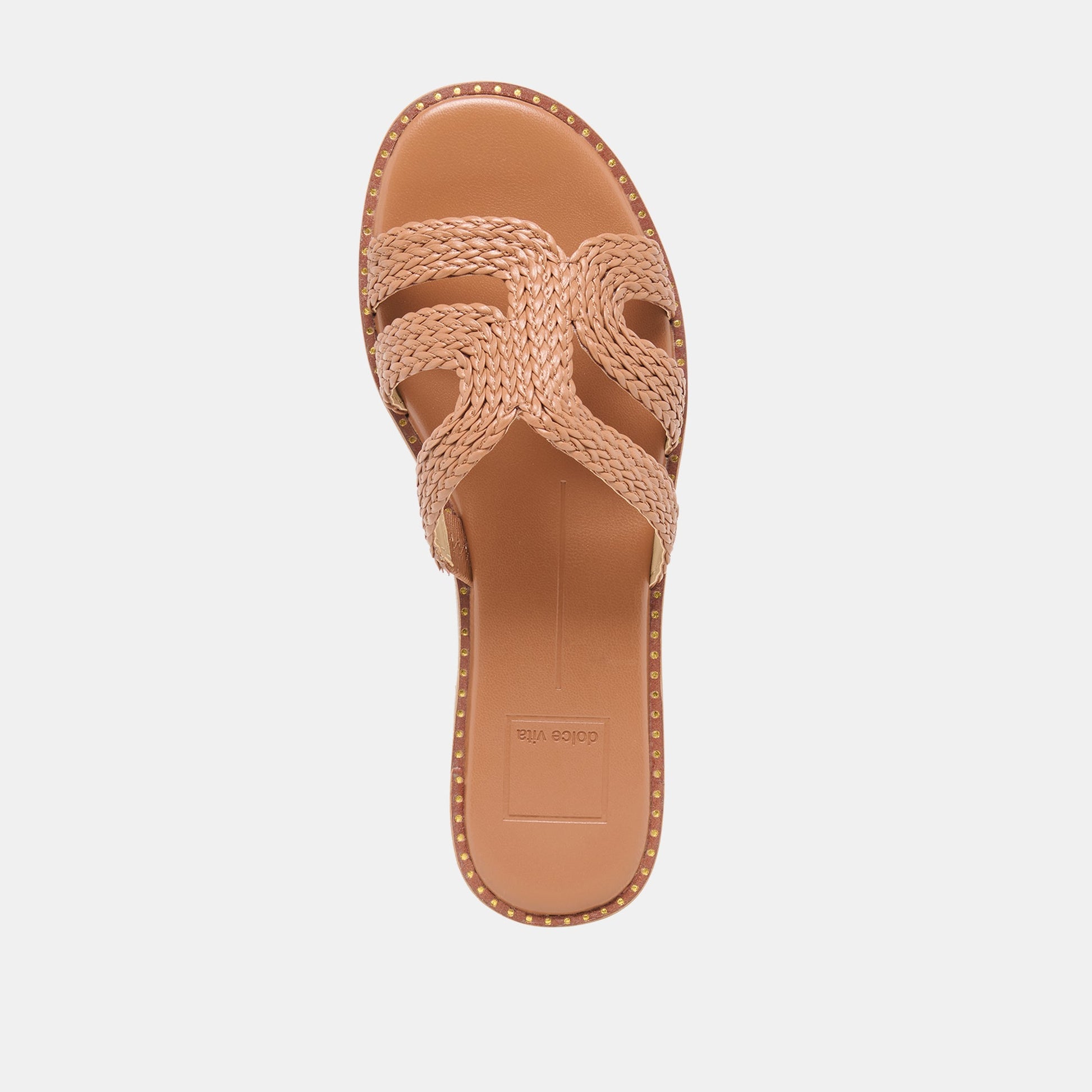 EMON Caramel Stella Slide Open-Toe Sandals Dolce Vita On sale