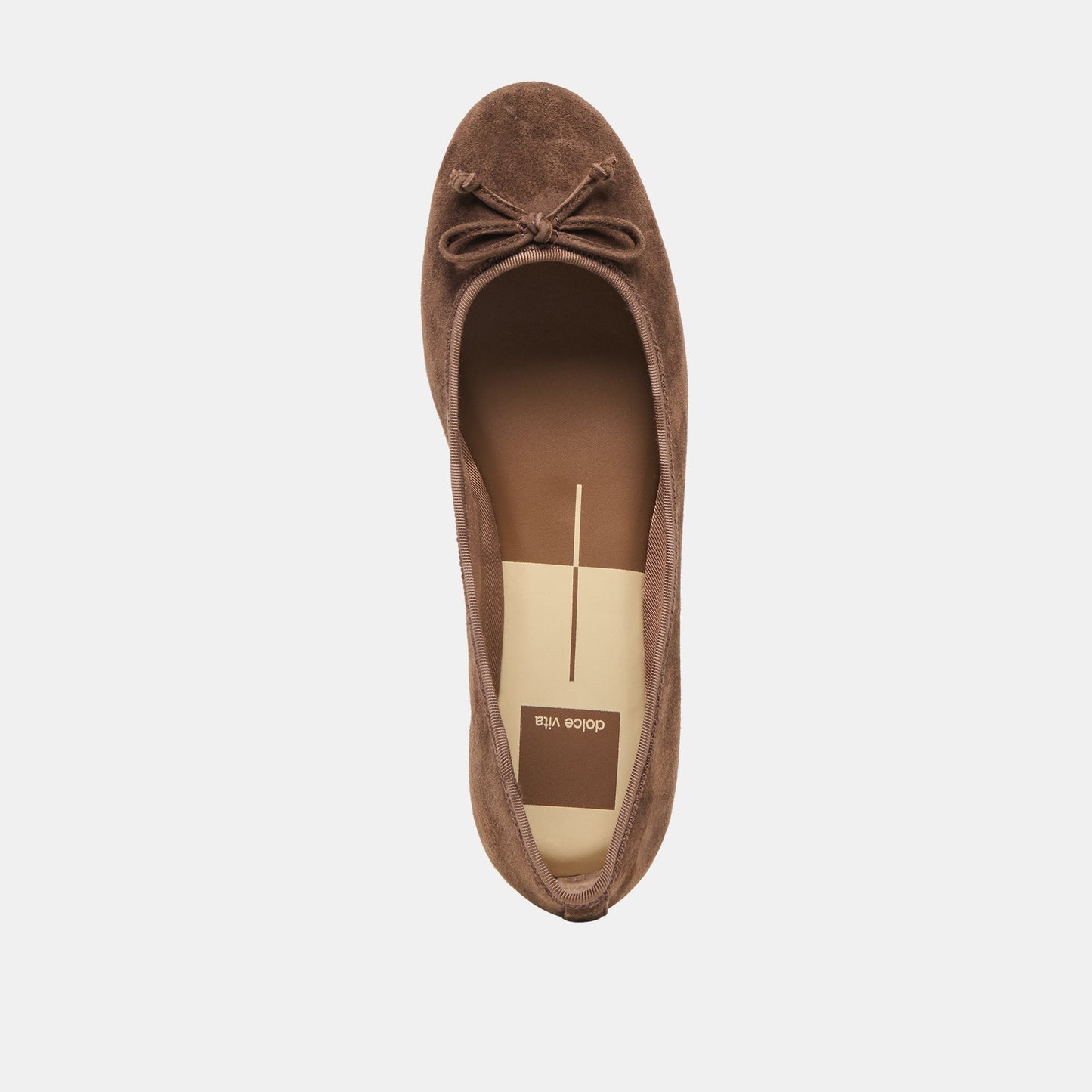 Ritla Dk Brown Suede Ballet Flats Dolce Vita For sale