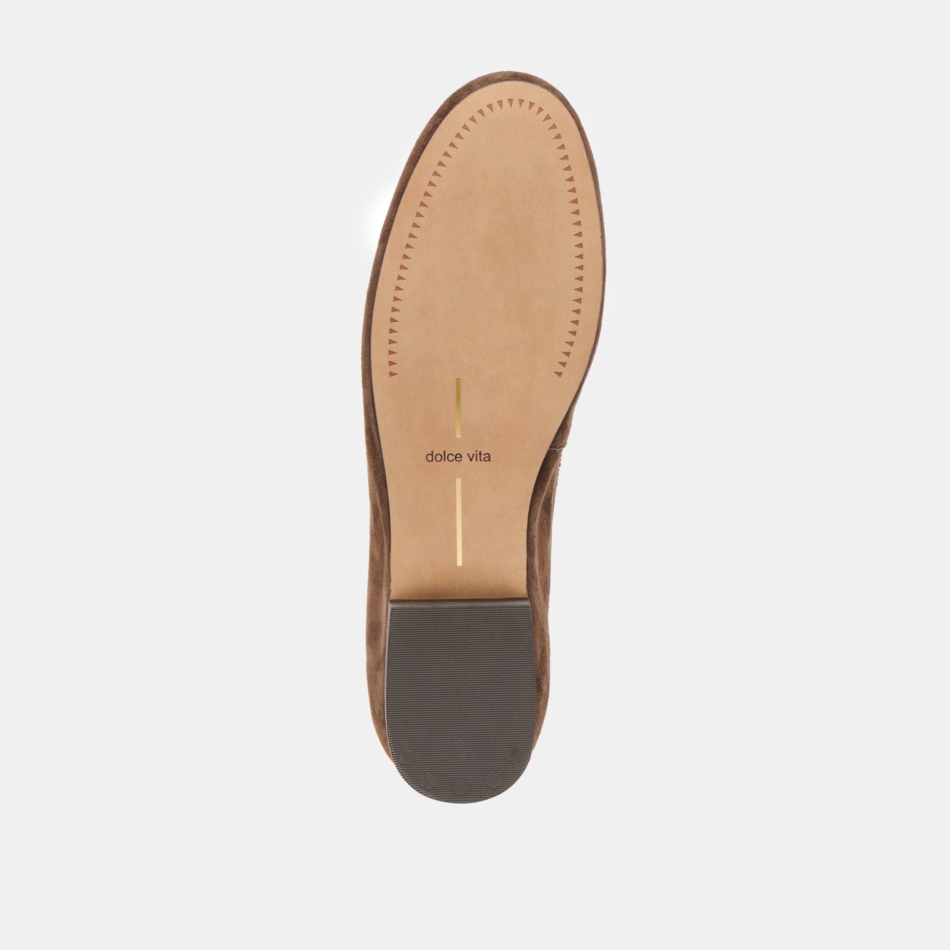 Ritla Dk Brown Suede Ballet Flats Dolce Vita For sale
