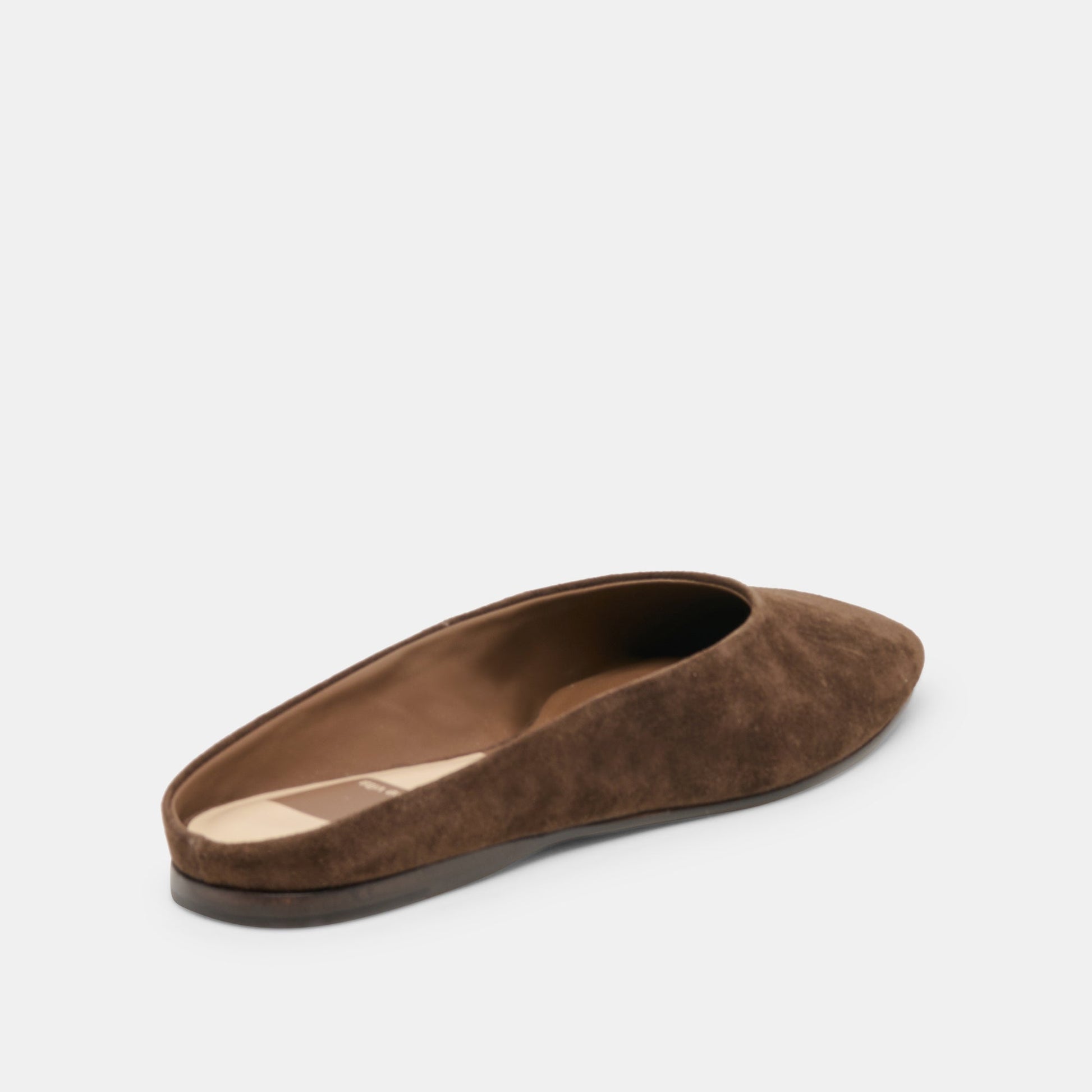 Eila Dk Brown Suede Flats Dolce Vita us