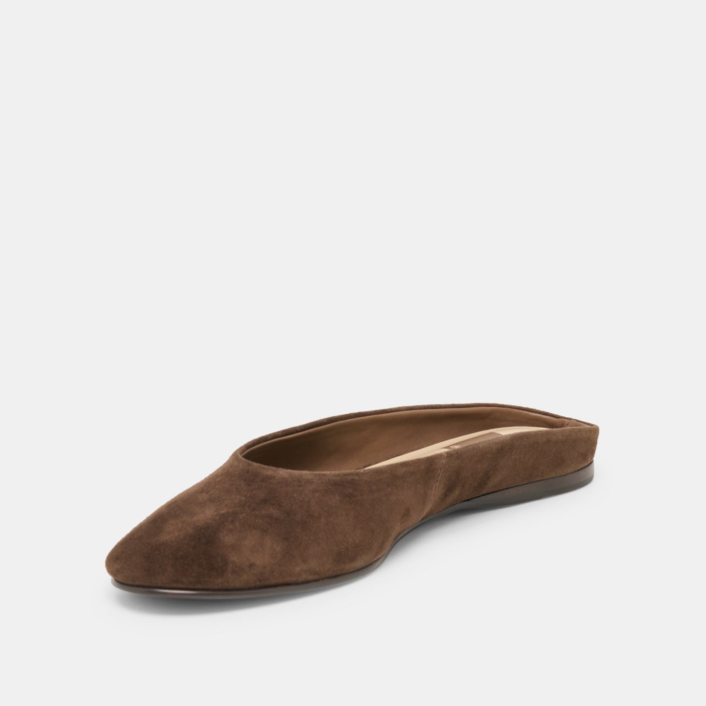 Eila Dk Brown Suede Flats Dolce Vita us