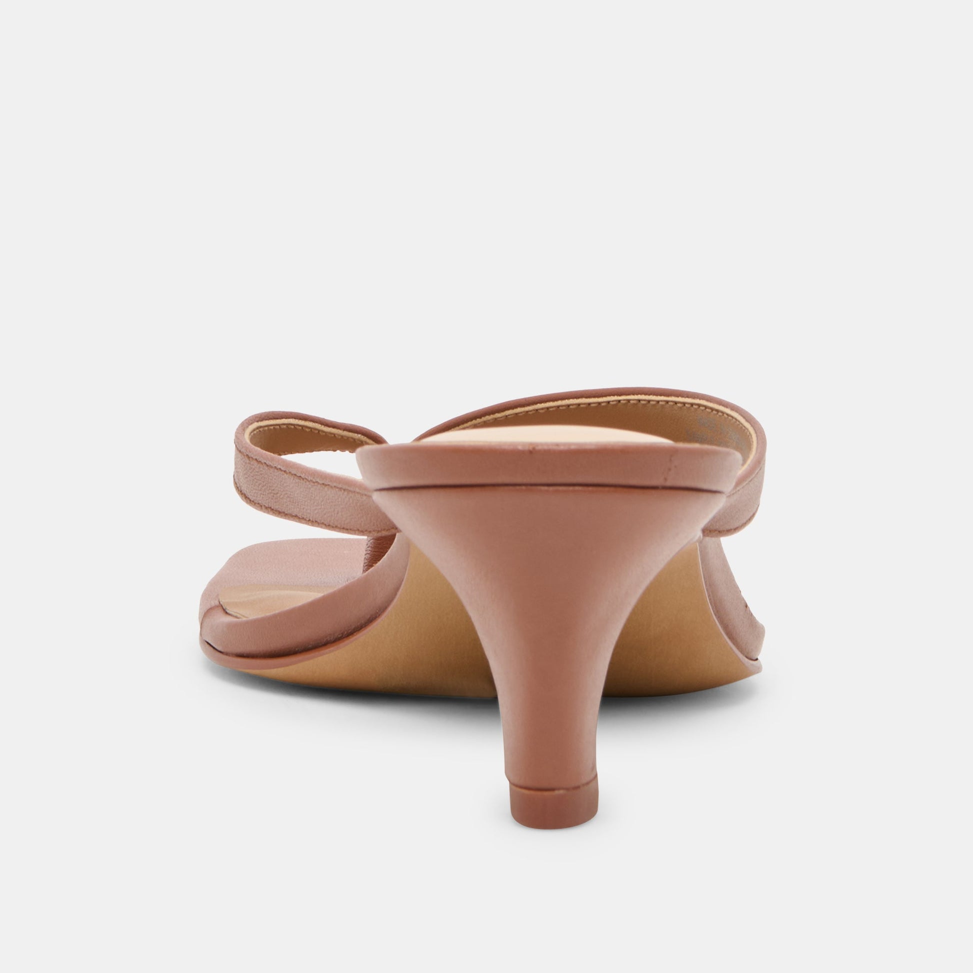 Ramia Cognac Leather Heels Dolce Vita New