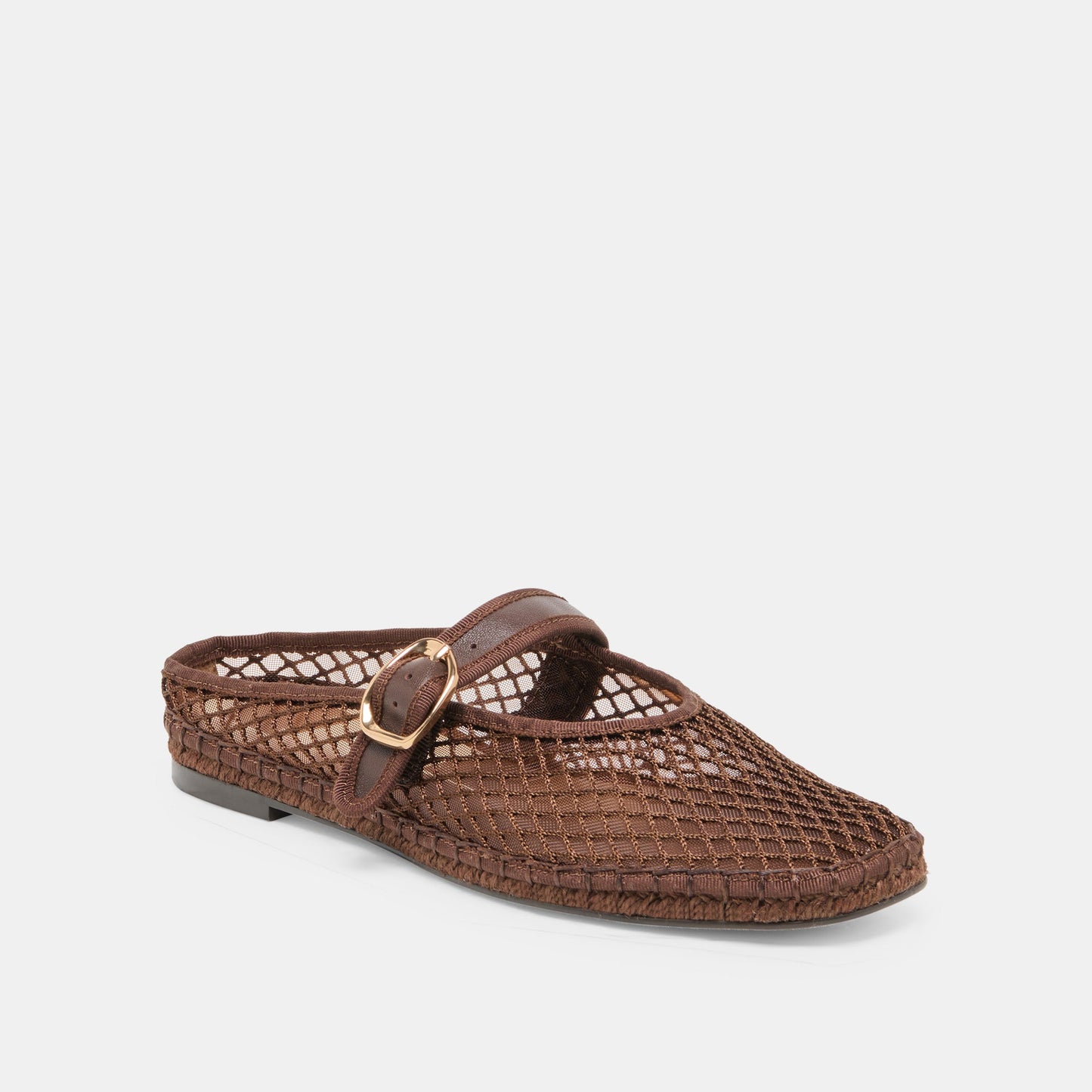 Milie Chocolate Woven Mesh Flats Dolce Vita Online