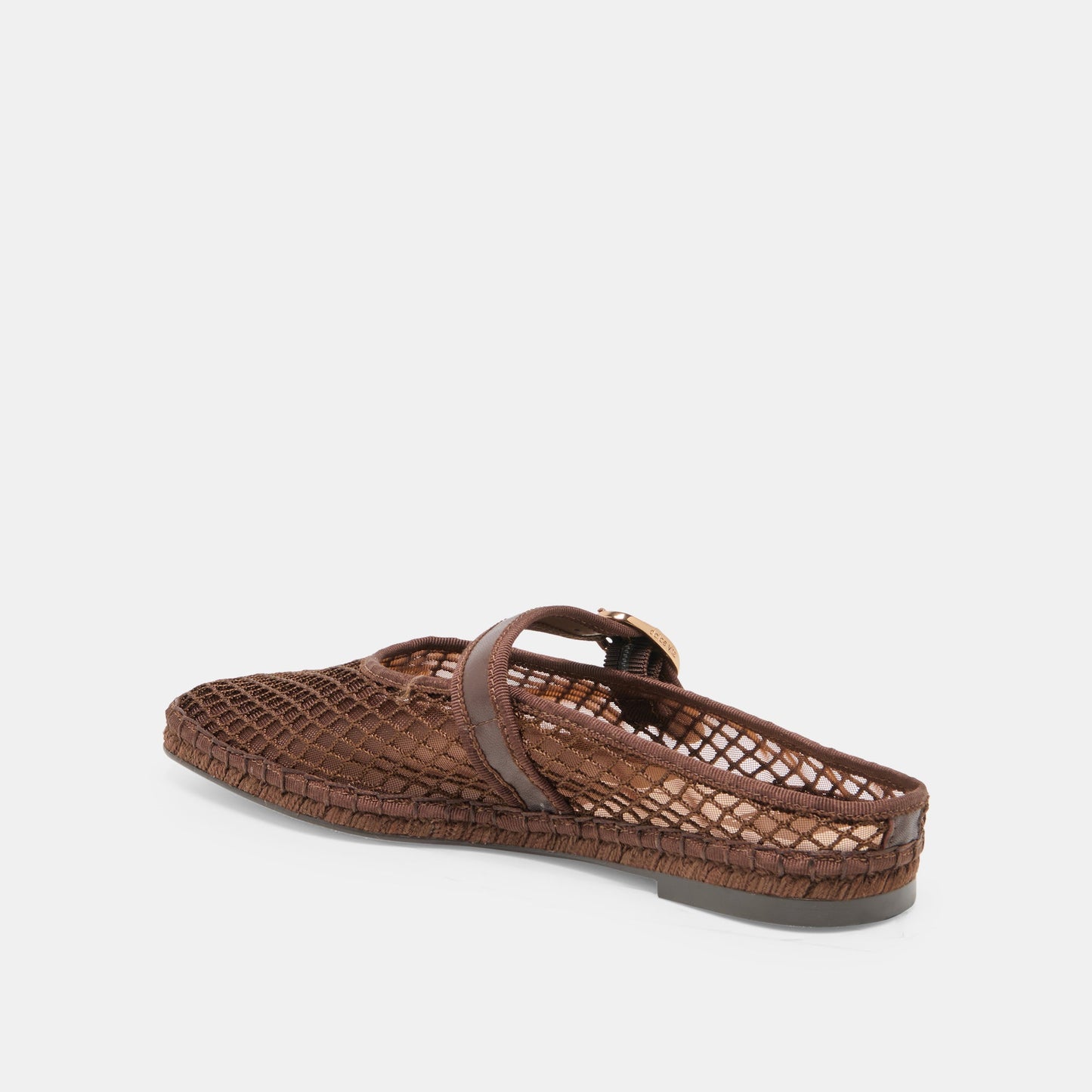 Milie Chocolate Woven Mesh Flats Dolce Vita Online