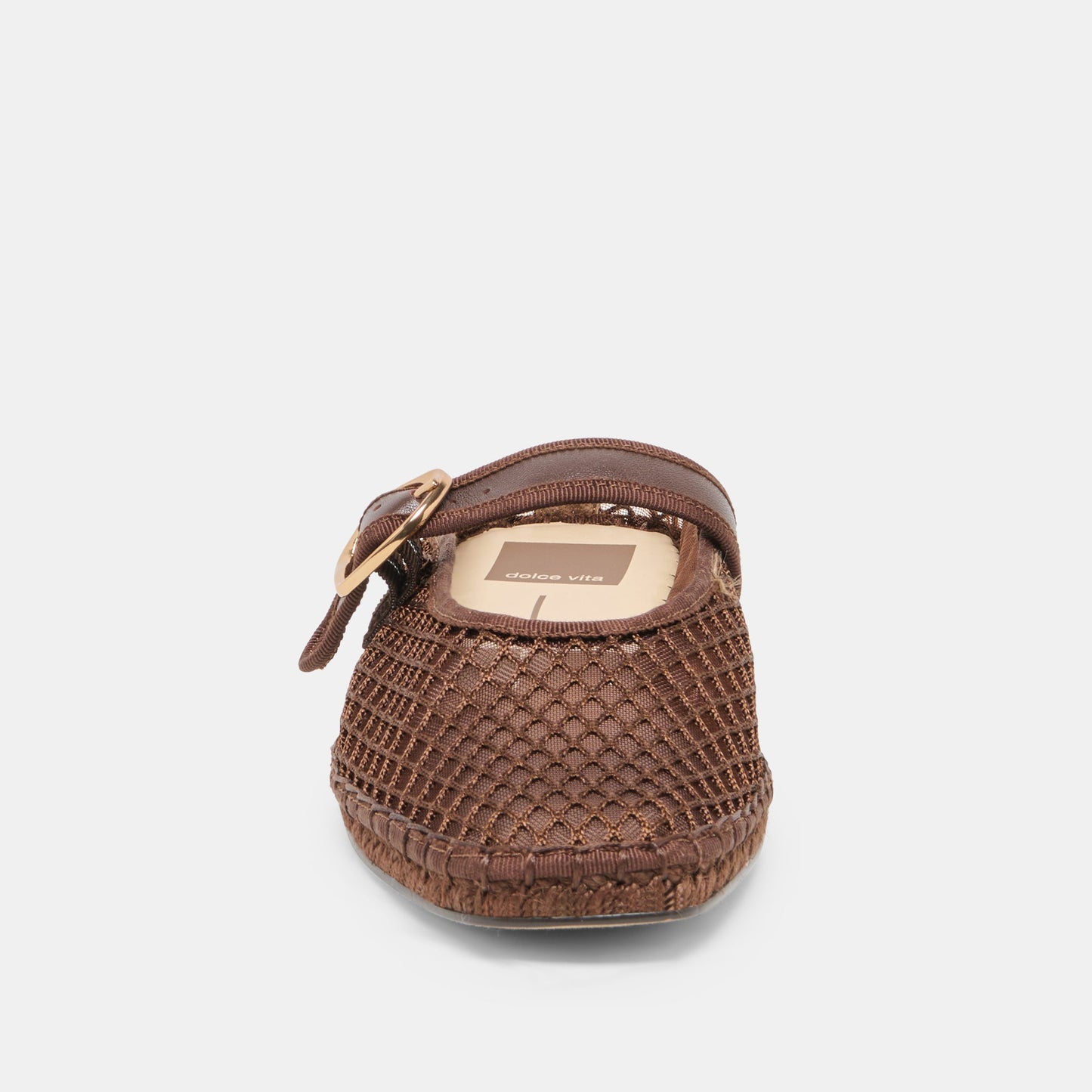 Milie Chocolate Woven Mesh Flats Dolce Vita Online