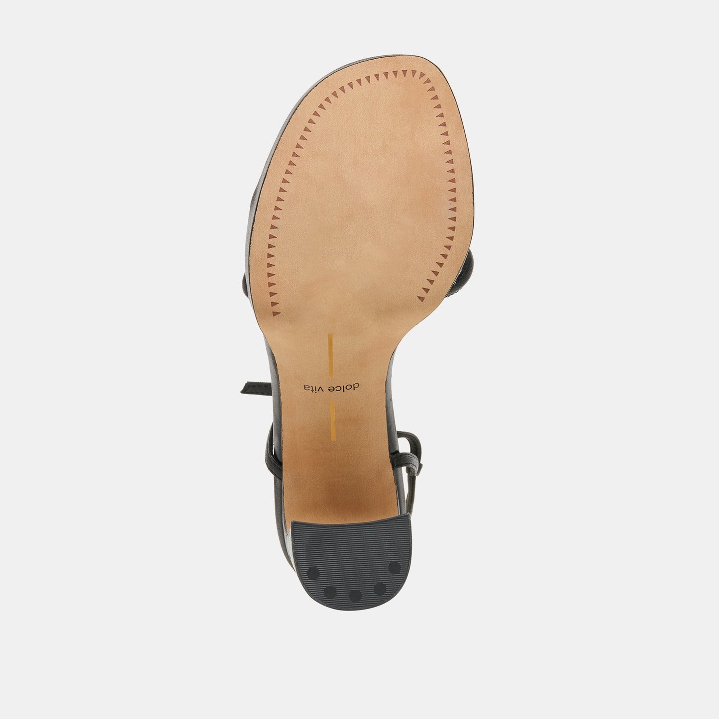 Odete Black Leather Heels Dolce Vita On sale