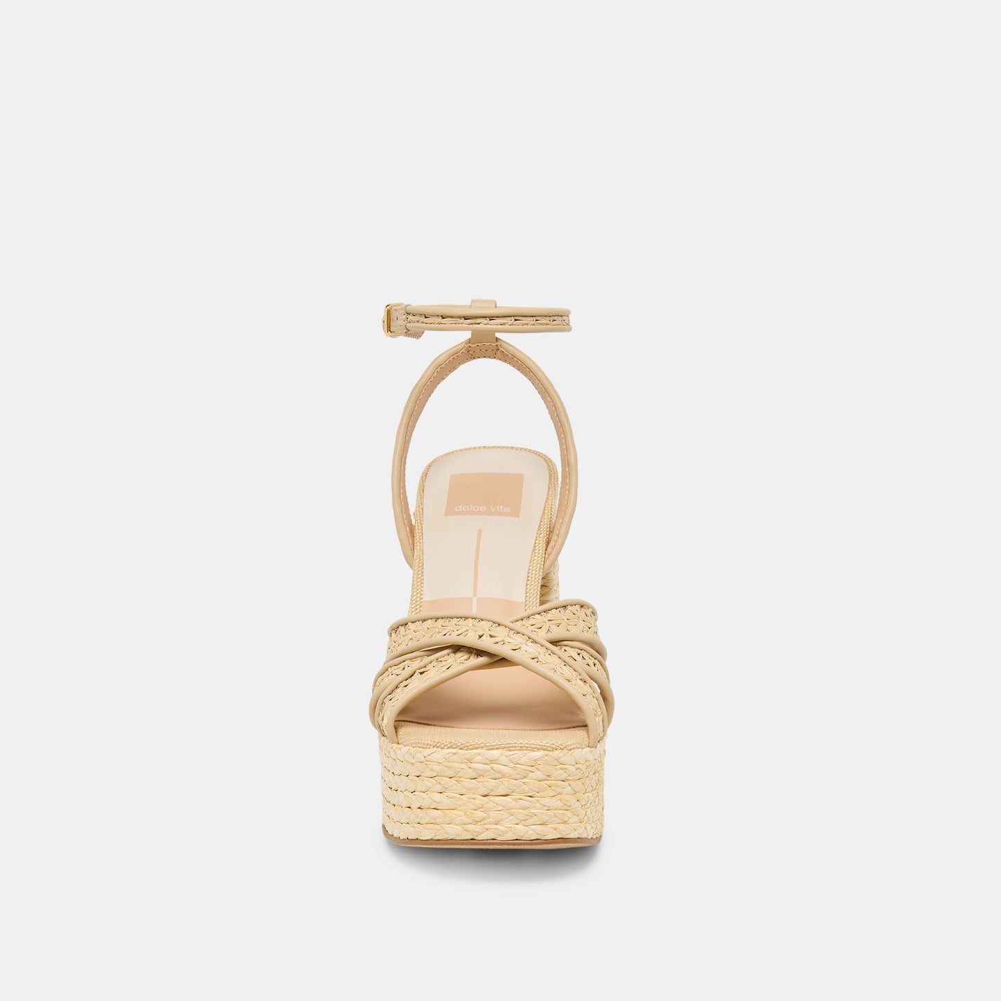 Danila Lt Natural Cross Hatch Raffia Heels Dolce Vita us