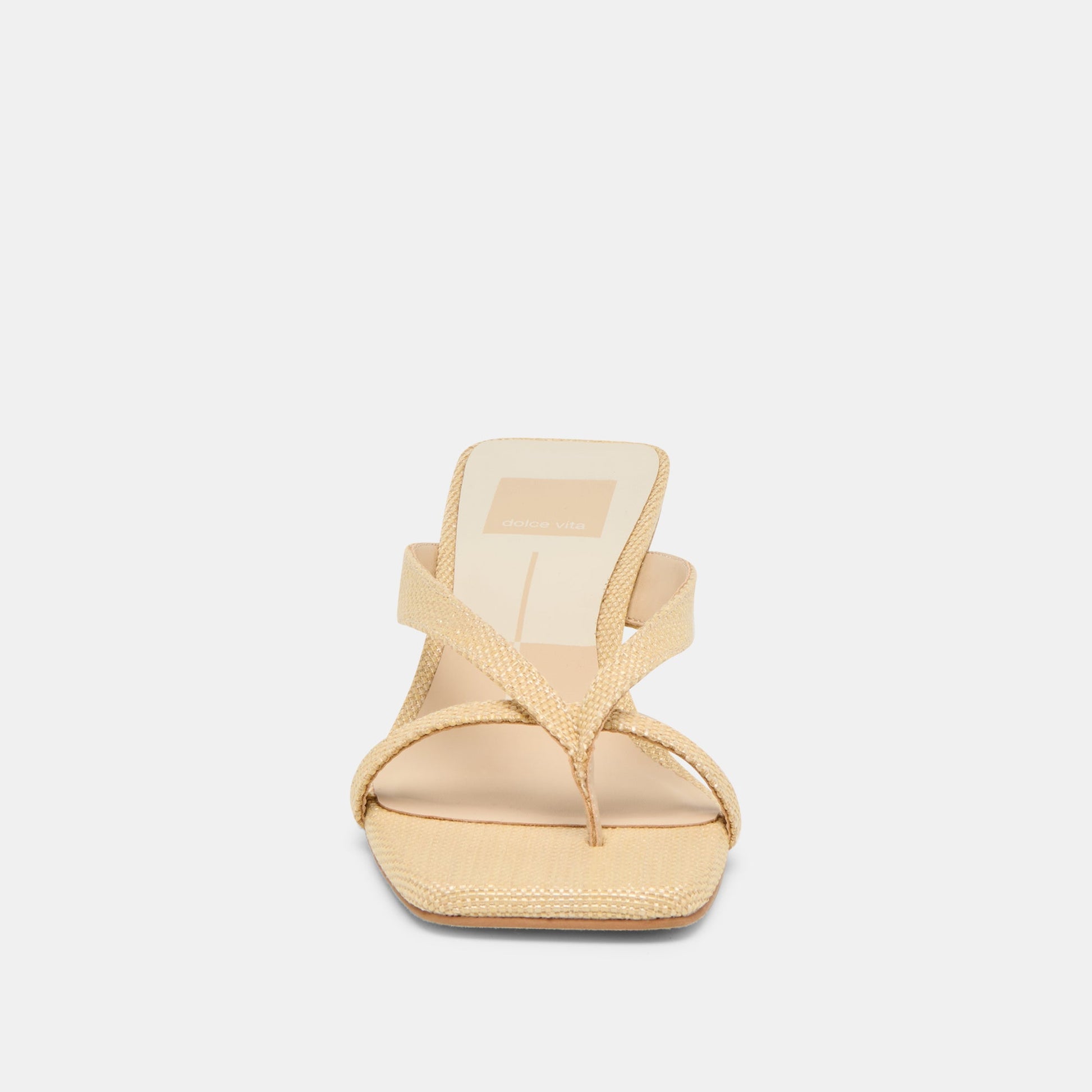 Brevel Natural Raffia Heels Dolce Vita Outlet