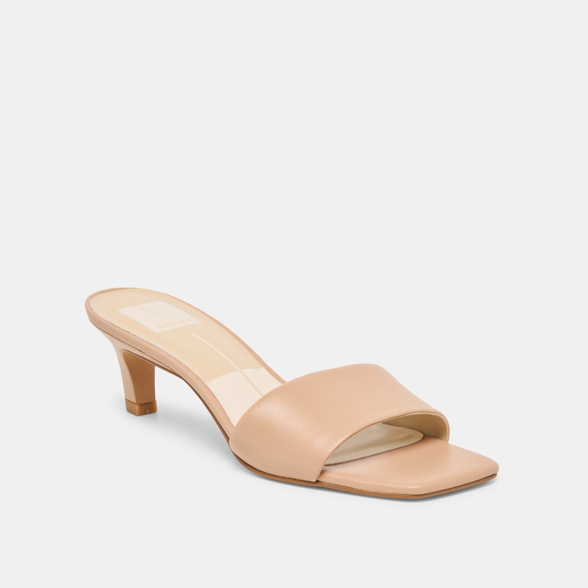 Rexa Light Tan Leather Heels Dolce Vita For sale