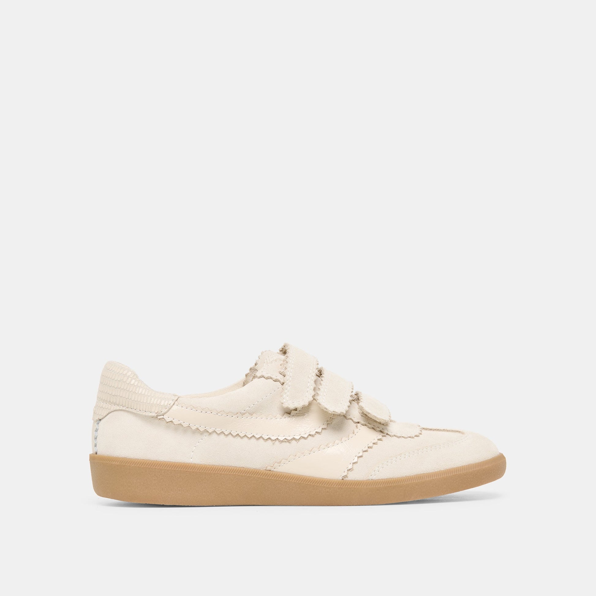 Merit Velcro Ivory Leather Sneakers Dolce Vita us